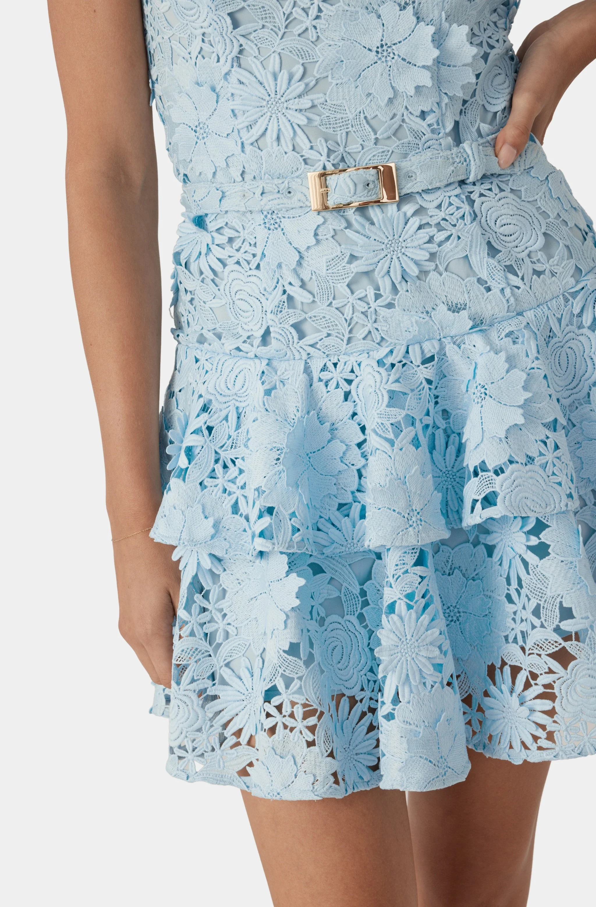 Lisette 3D Lace Dress - Image 3
