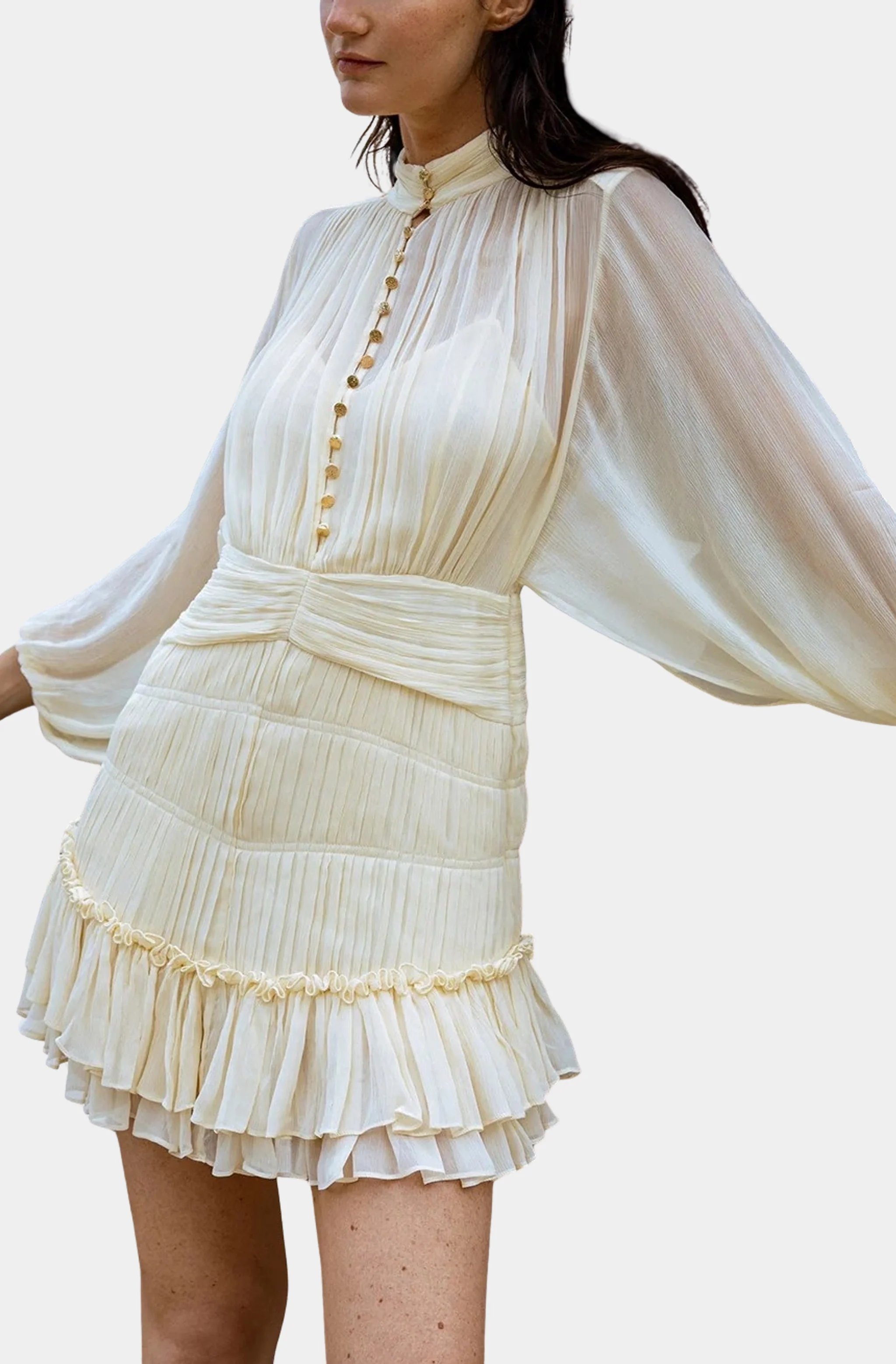 Kayla Solid Dress - Image 3