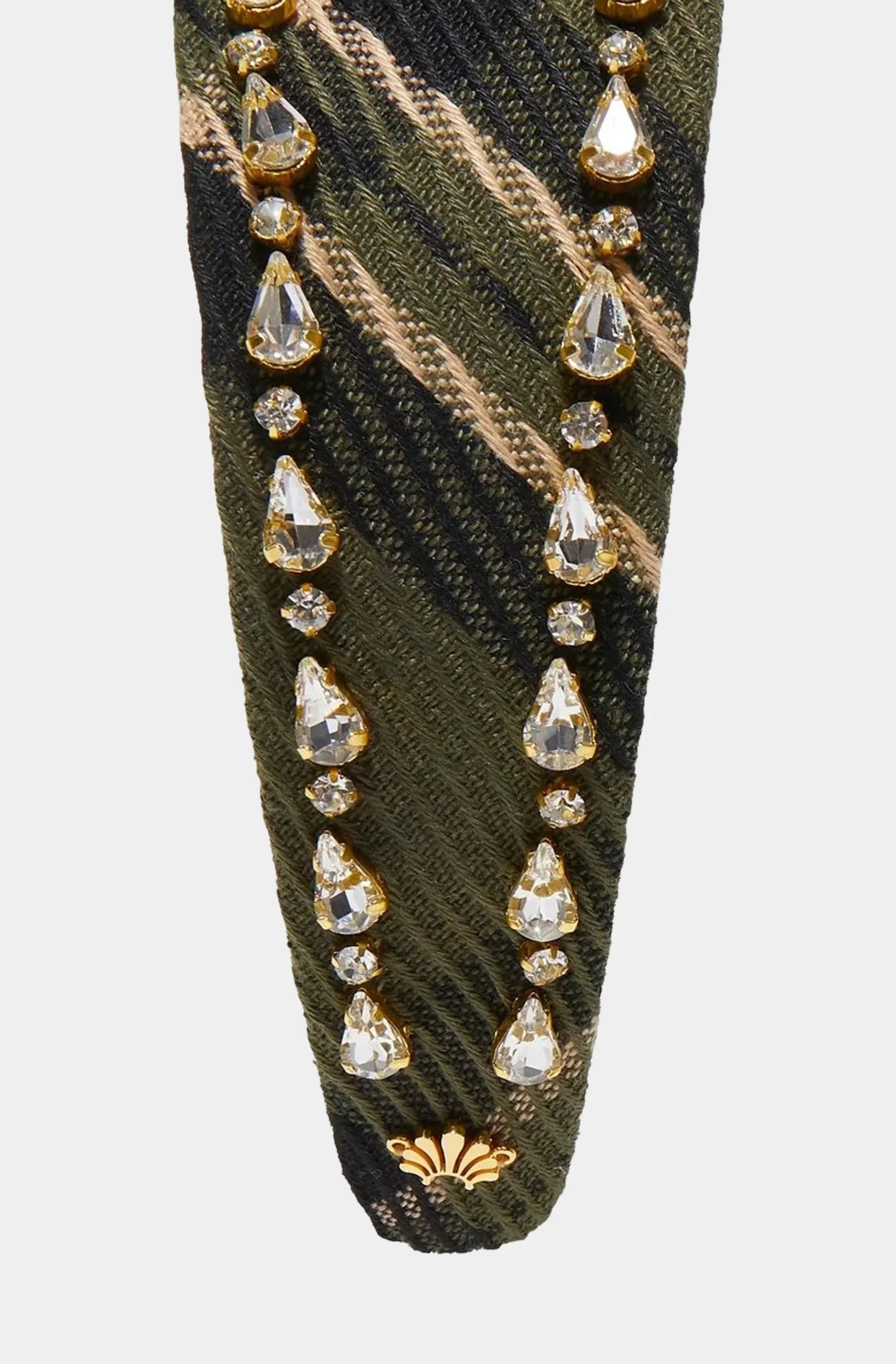 Brigitte Crystal Trim Headband - Image 3
