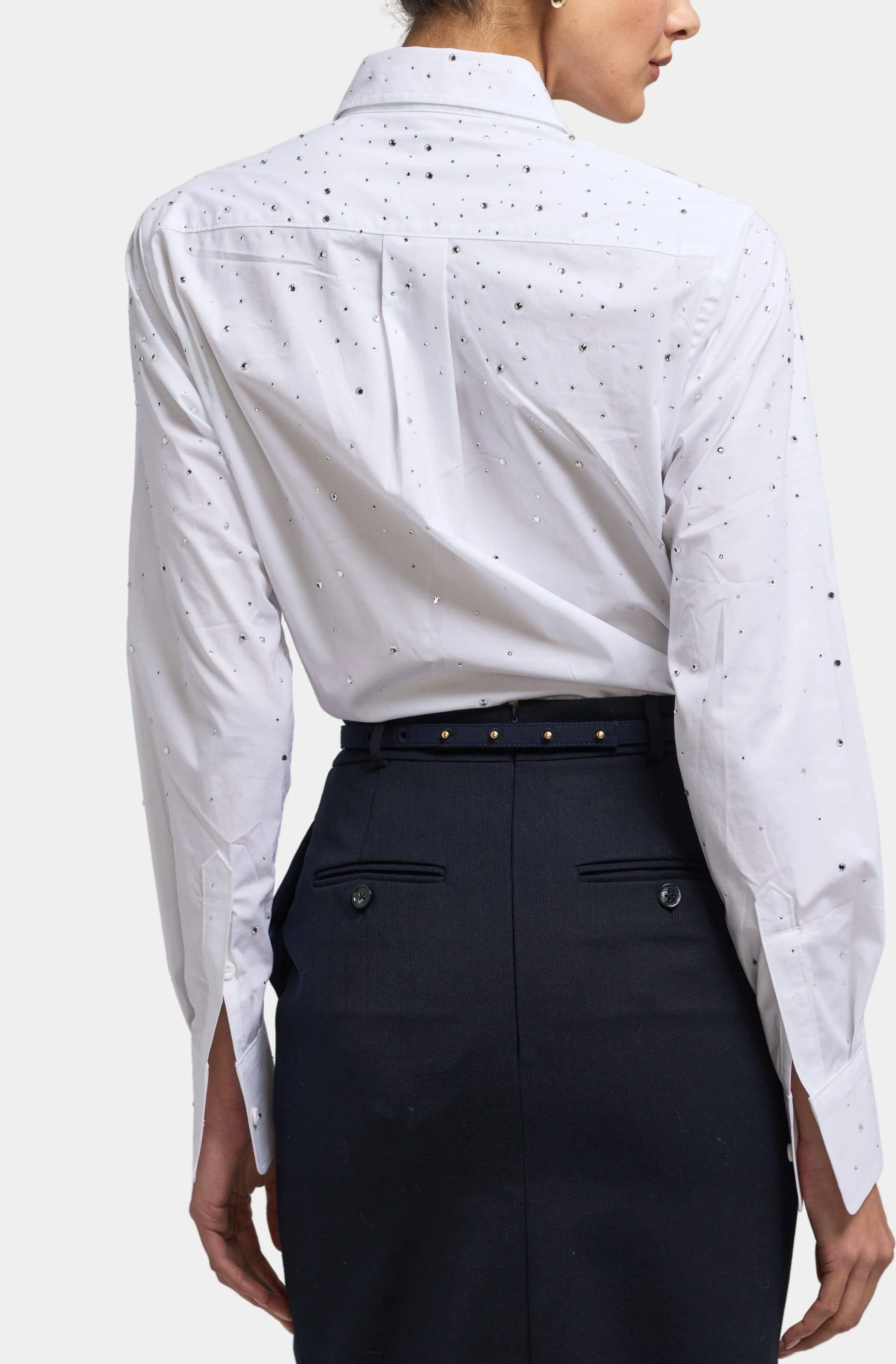 Marcello Crystal Poplin Shirt - Image 4
