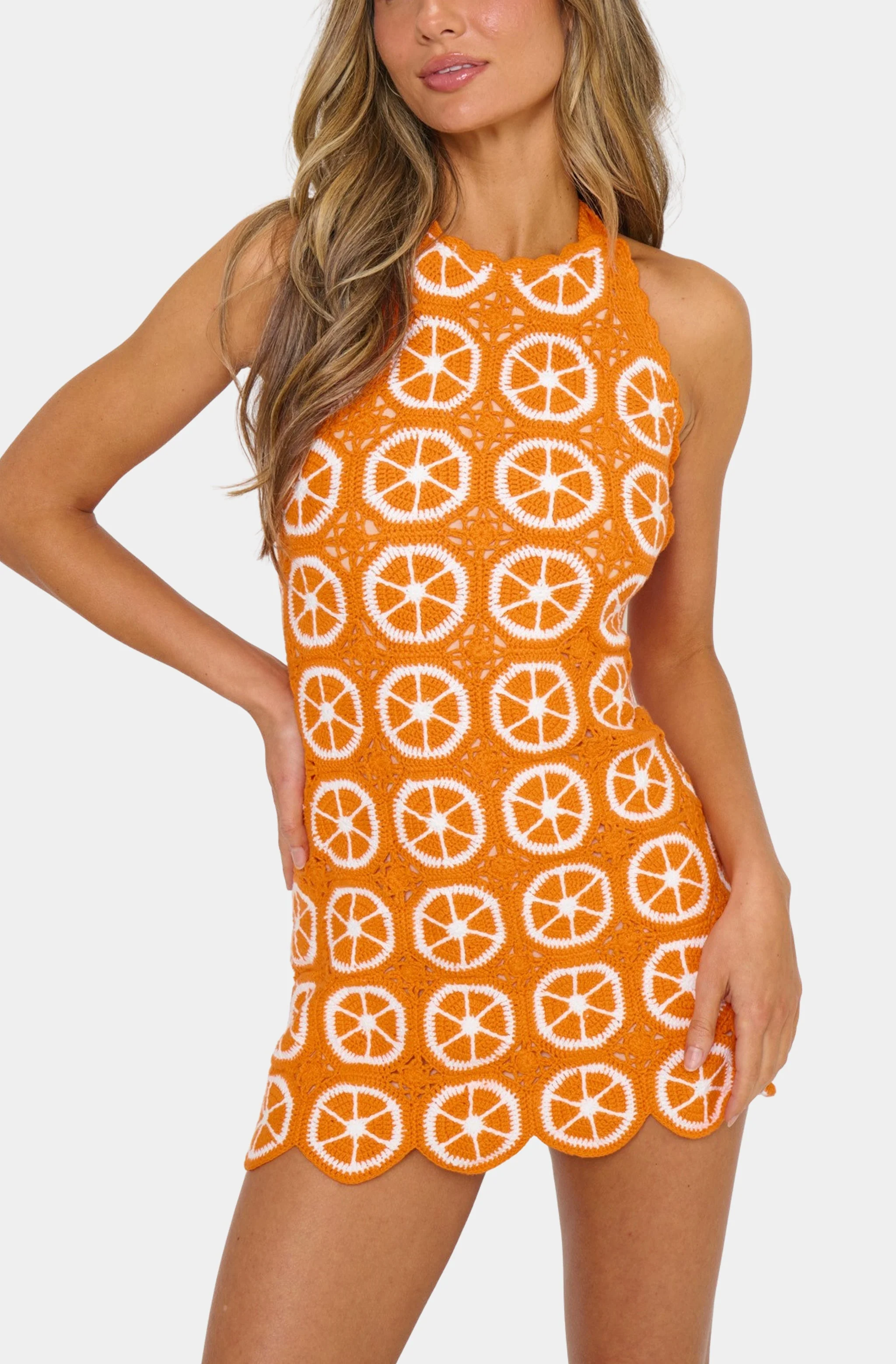 Happy Halter Mini Dress