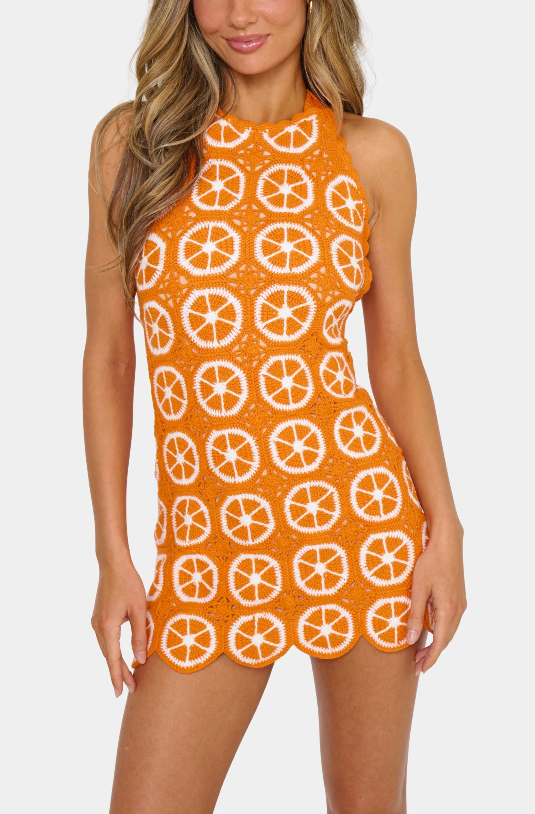 Happy Halter Mini Dress - Image 2