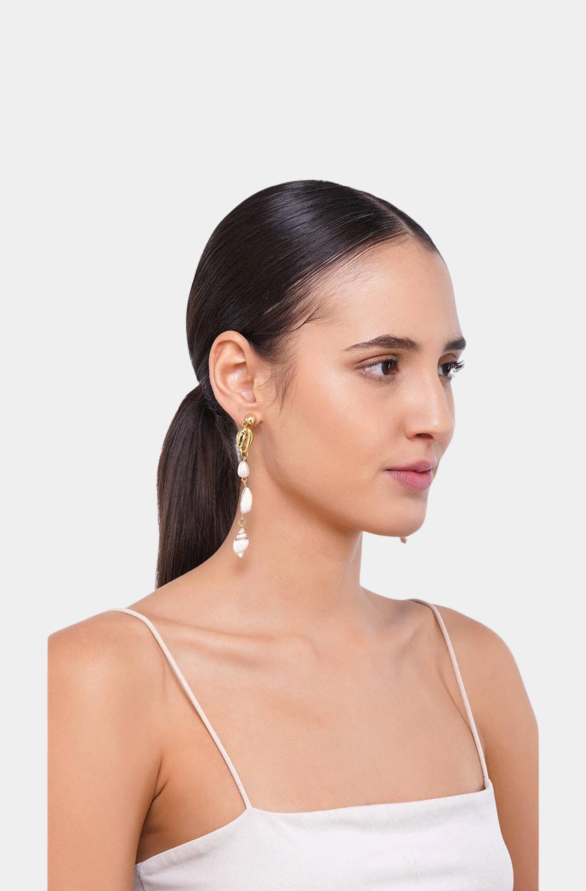 Neptune Shell Earrings - Image 2