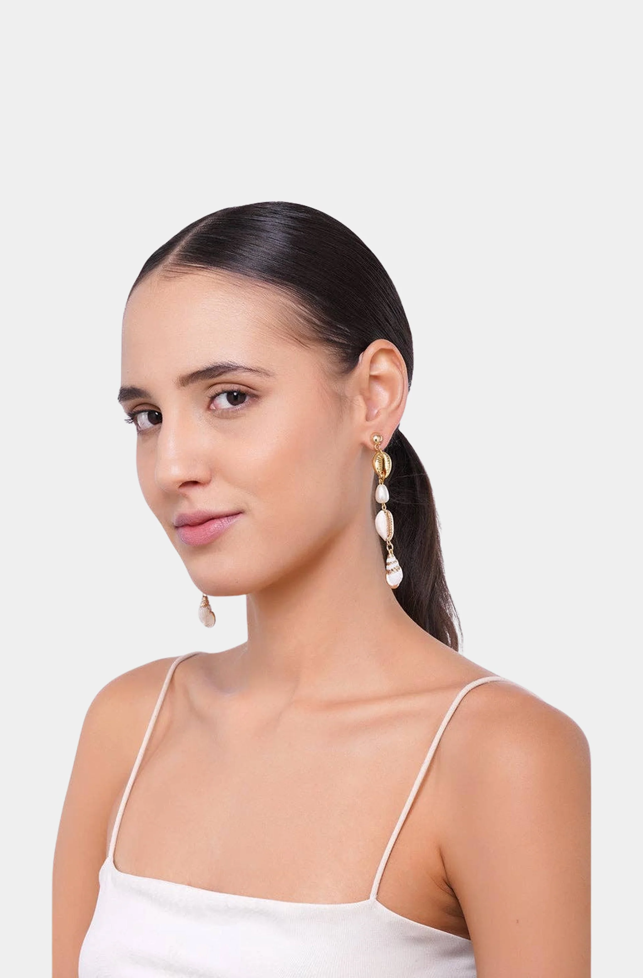Neptune Shell Earrings - Image 3