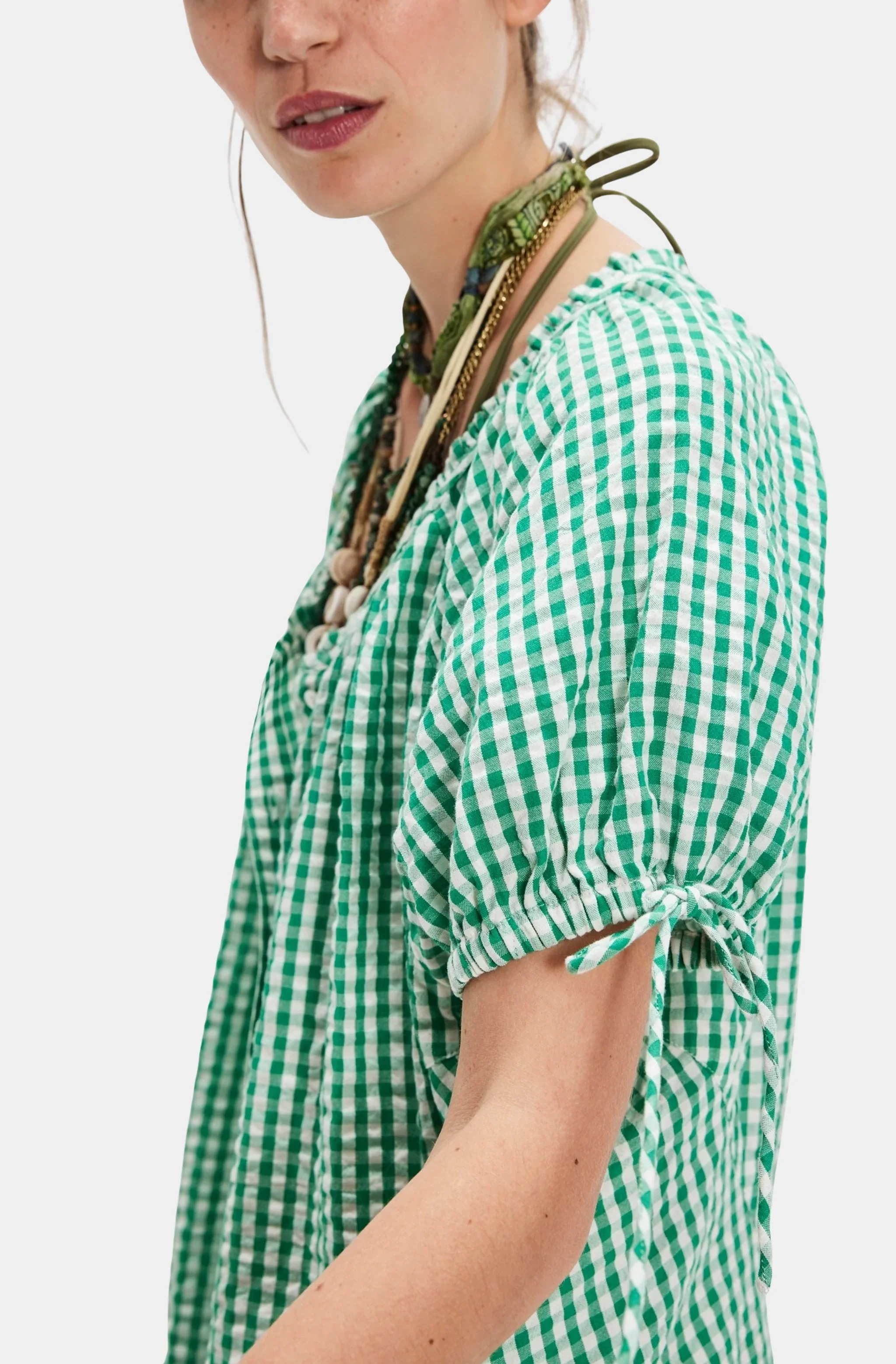 Farley Gingham Tunic - Image 3