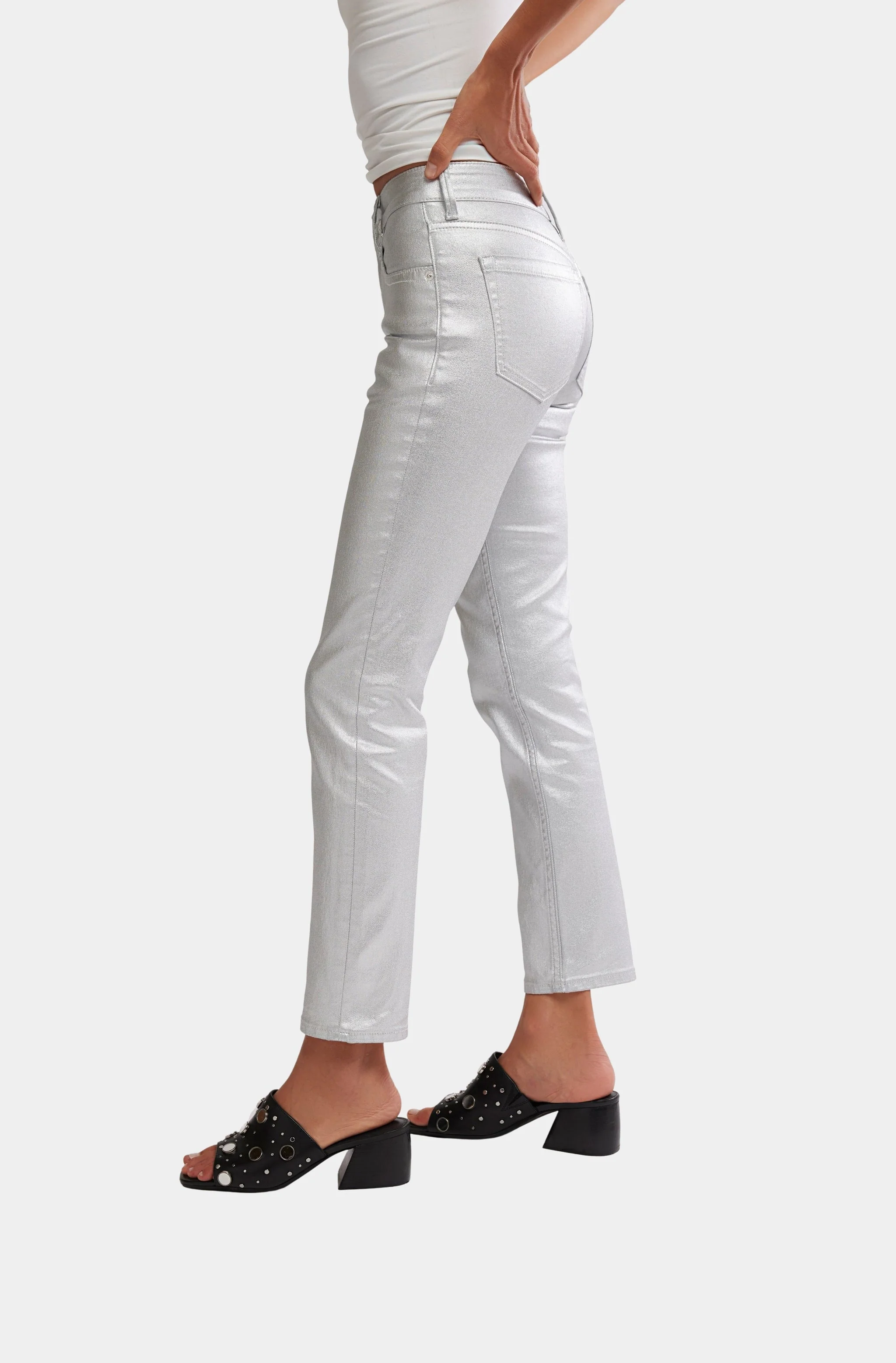 Oracle Metallic Jeans - Image 3