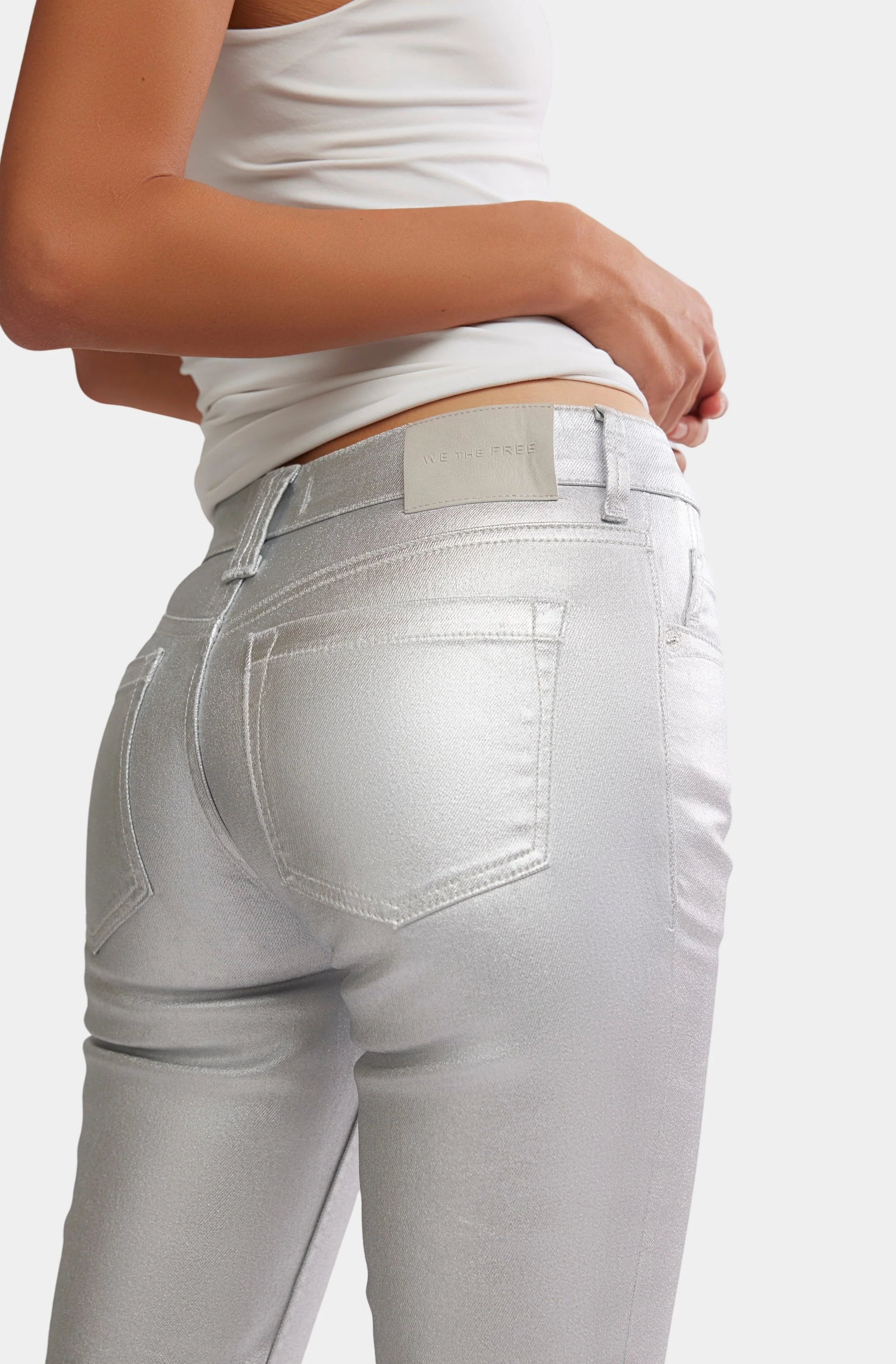 Oracle Metallic Jeans - Image 5