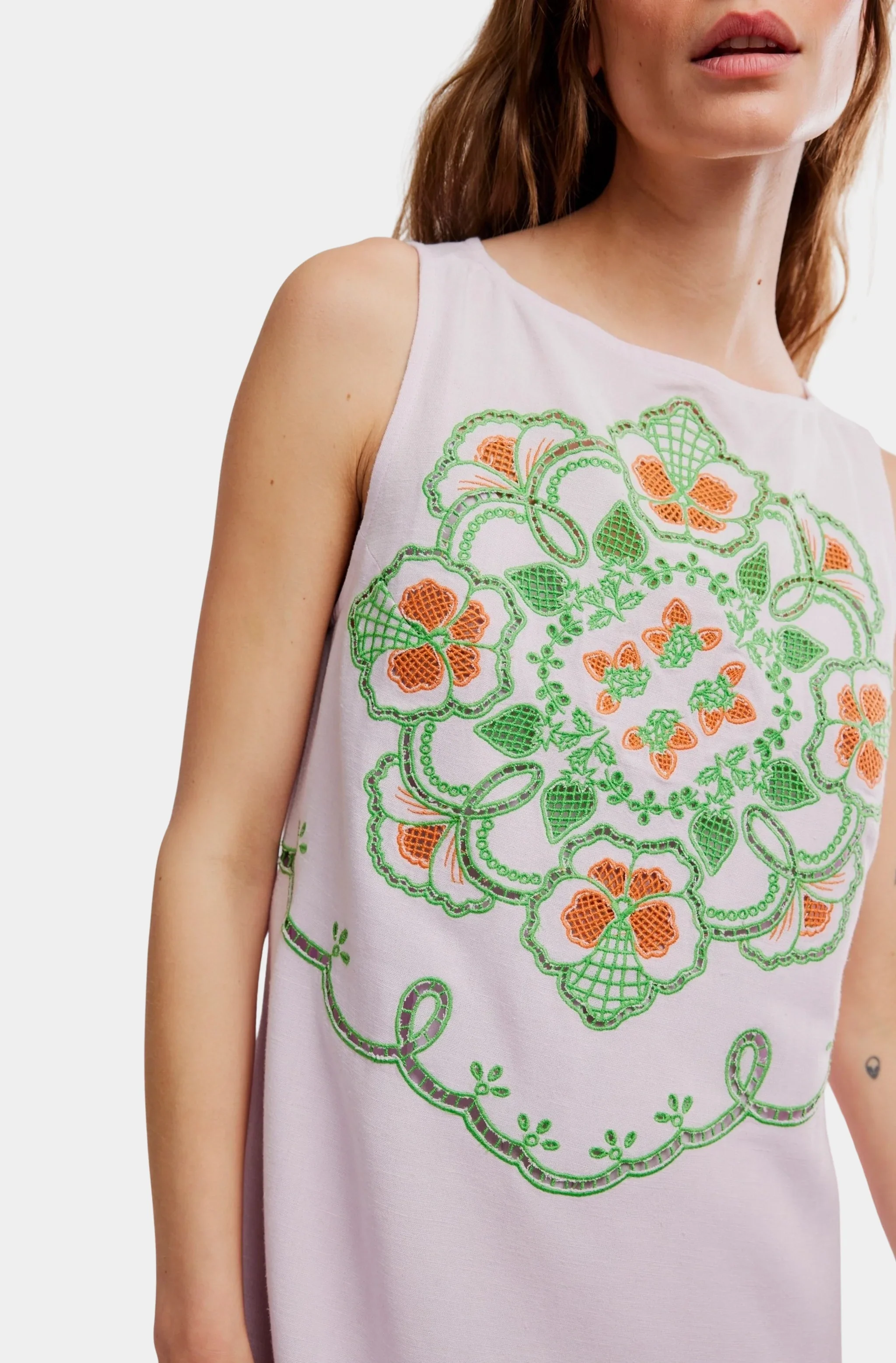 Electric Garden Mini Dress - Image 4