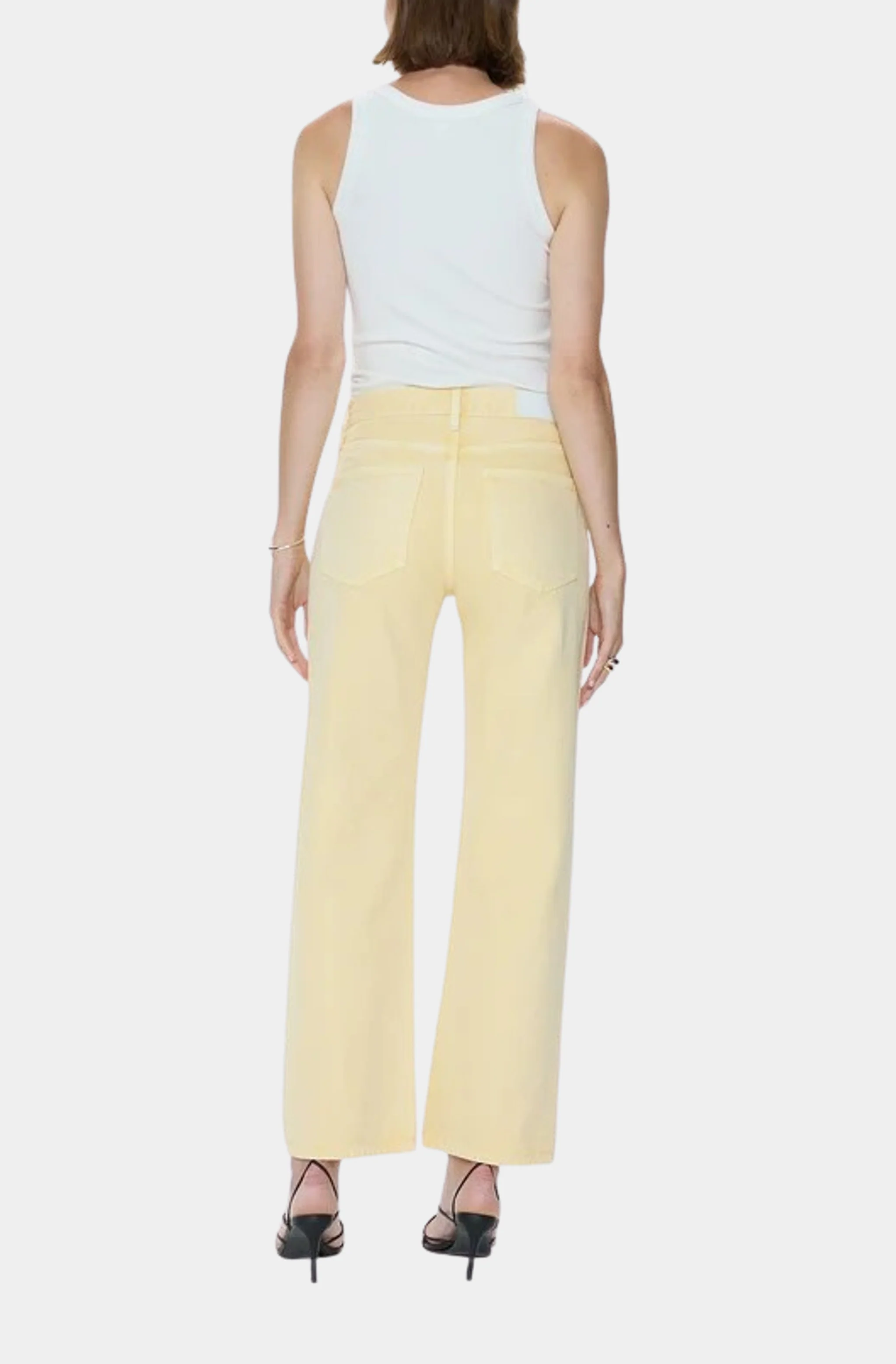 Lexi Mid Rise Bowed Straight Jean - Image 2