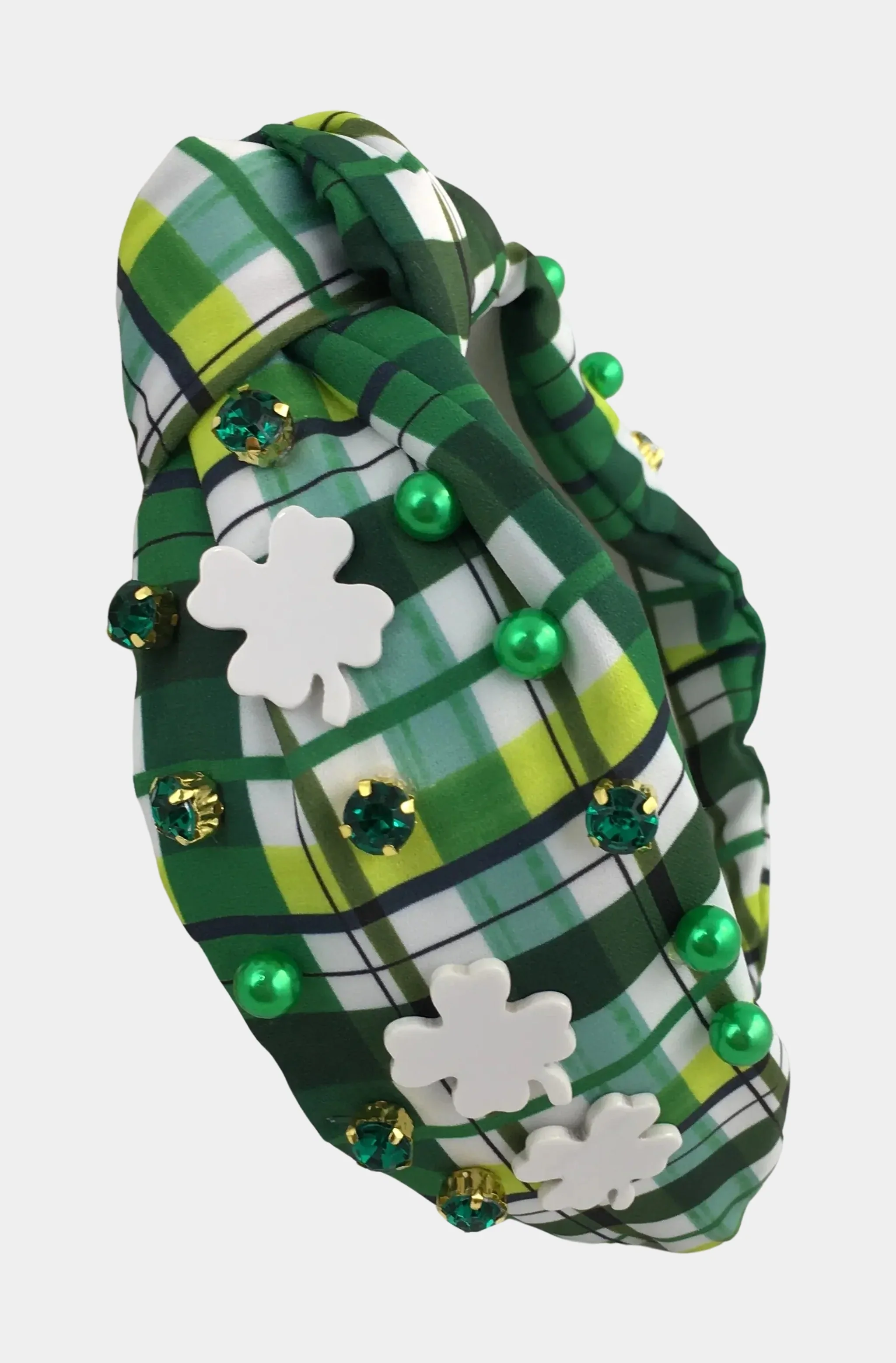 Plaid St. Patrick's Day Headband