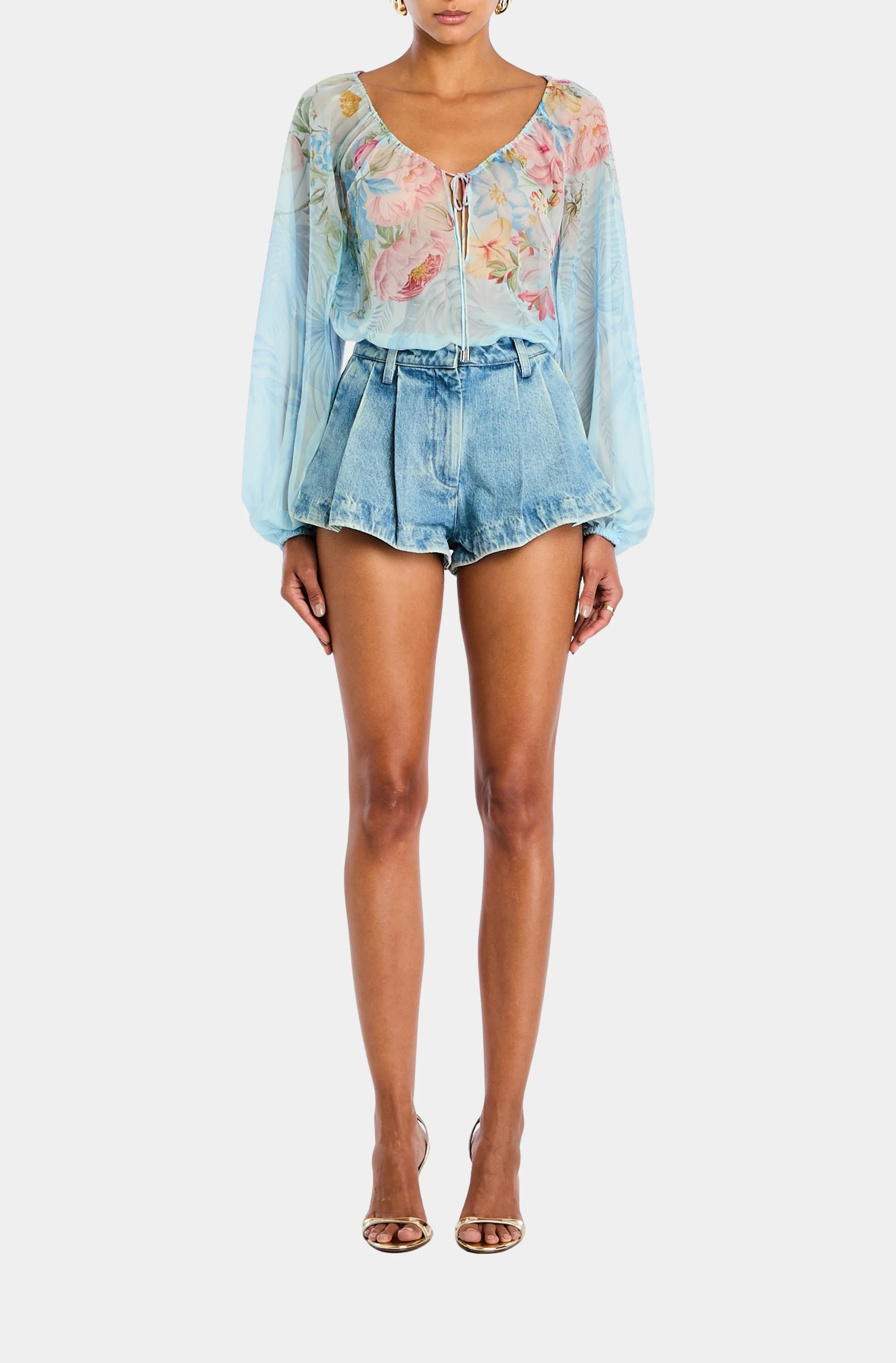 Zayna Denim Short