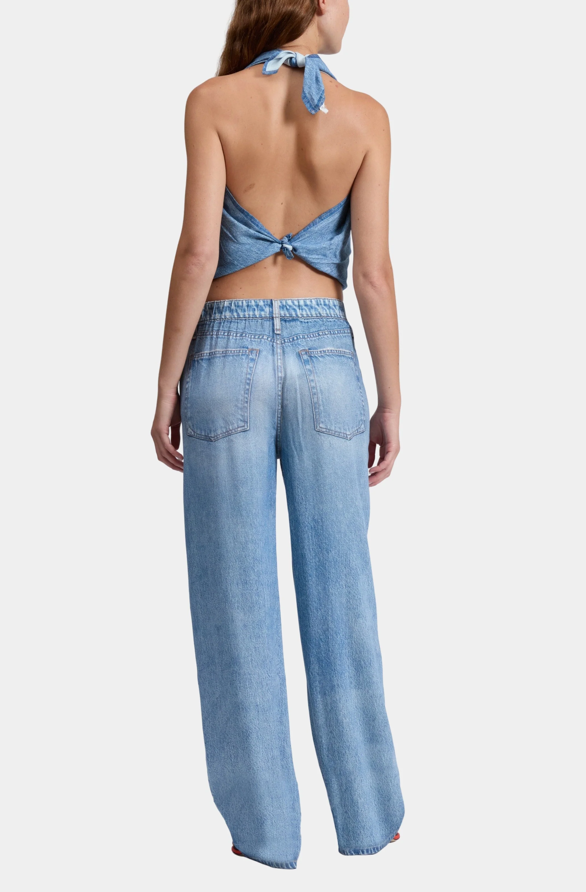 Miramar Slink Wide Leg Pull On Pant - Image 2