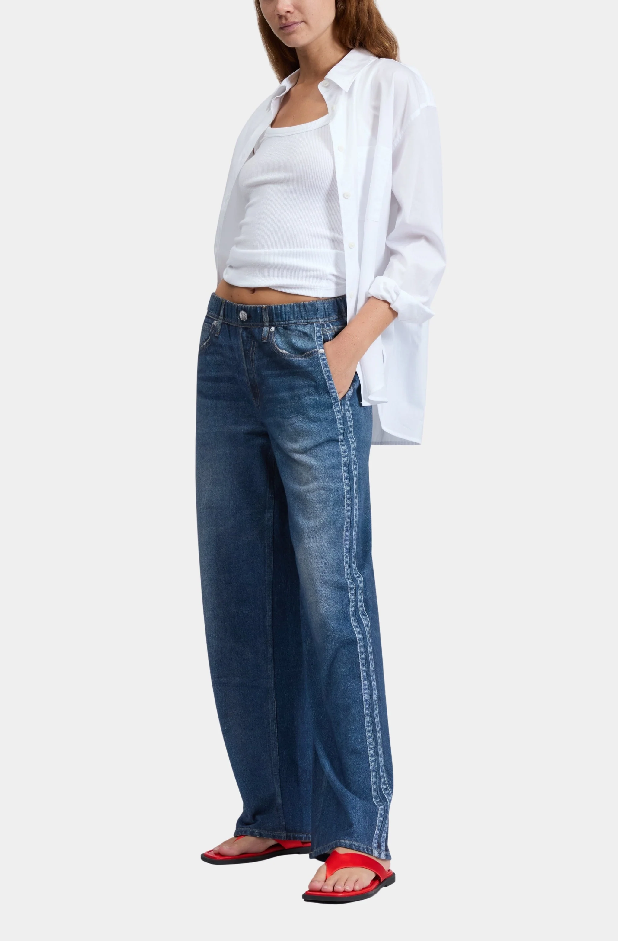 Miramar Terry Pull On Track Pant
