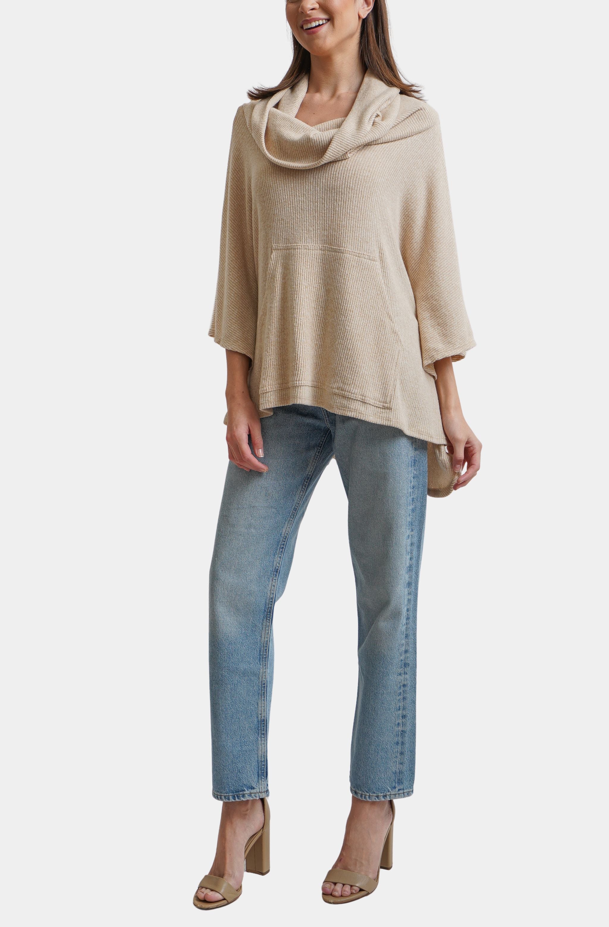 Riley Cowl Neck Sweater - Image 2