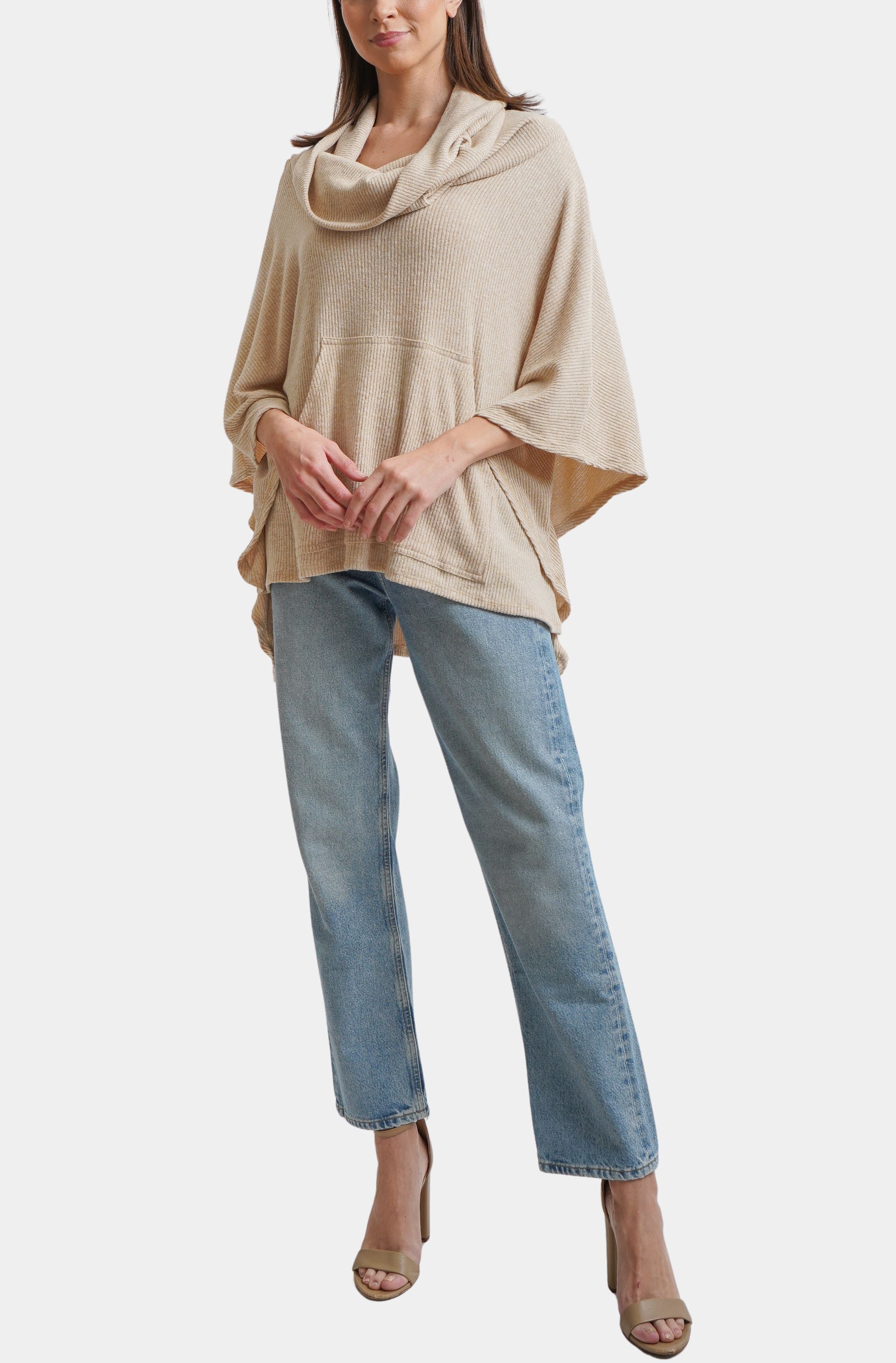 Riley Cowl Neck Sweater - Image 3