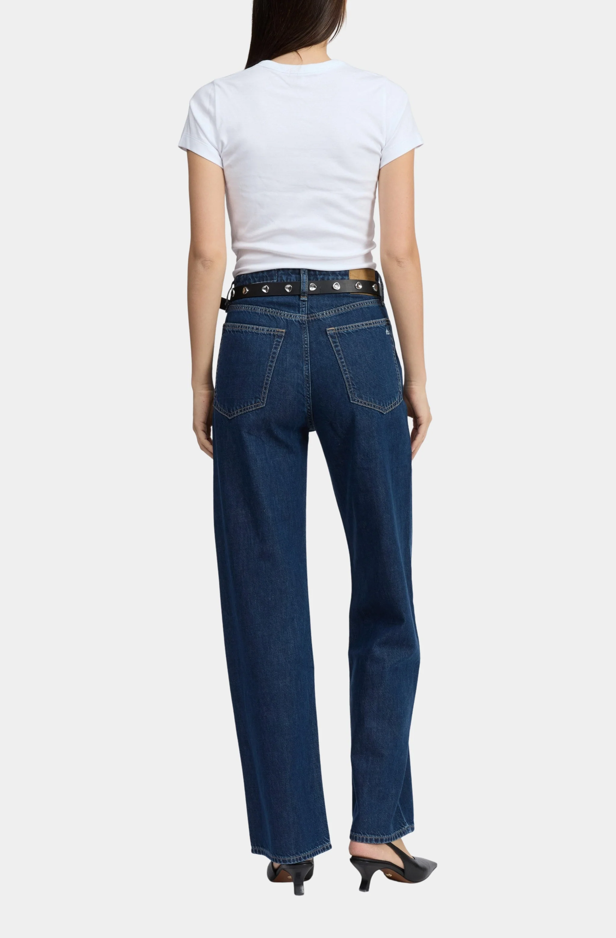 Featherweight Logan Mid-Rise Wide Leg Jean - Image 2