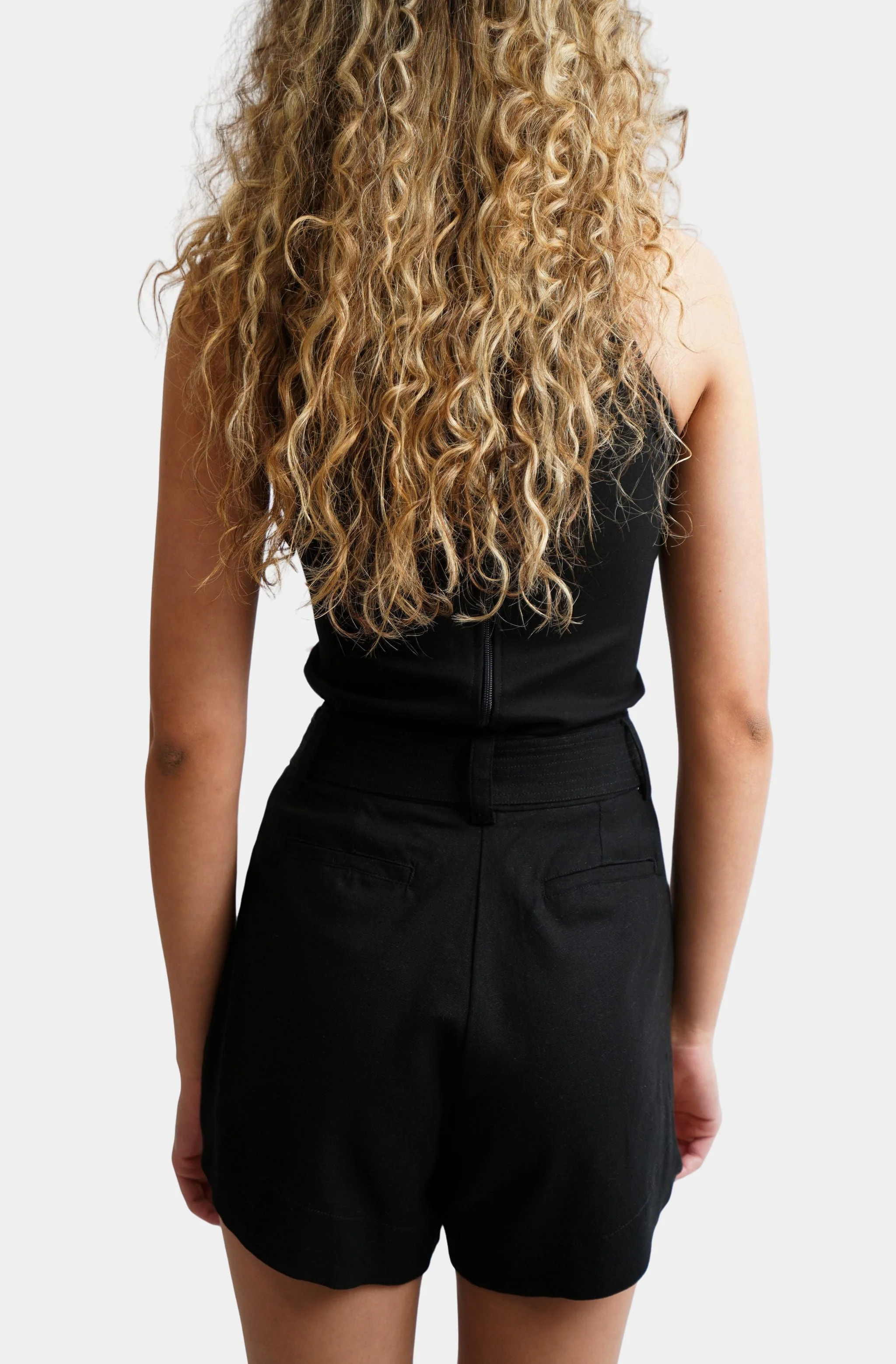Shorts with Beaded Belt Loops - Image 4