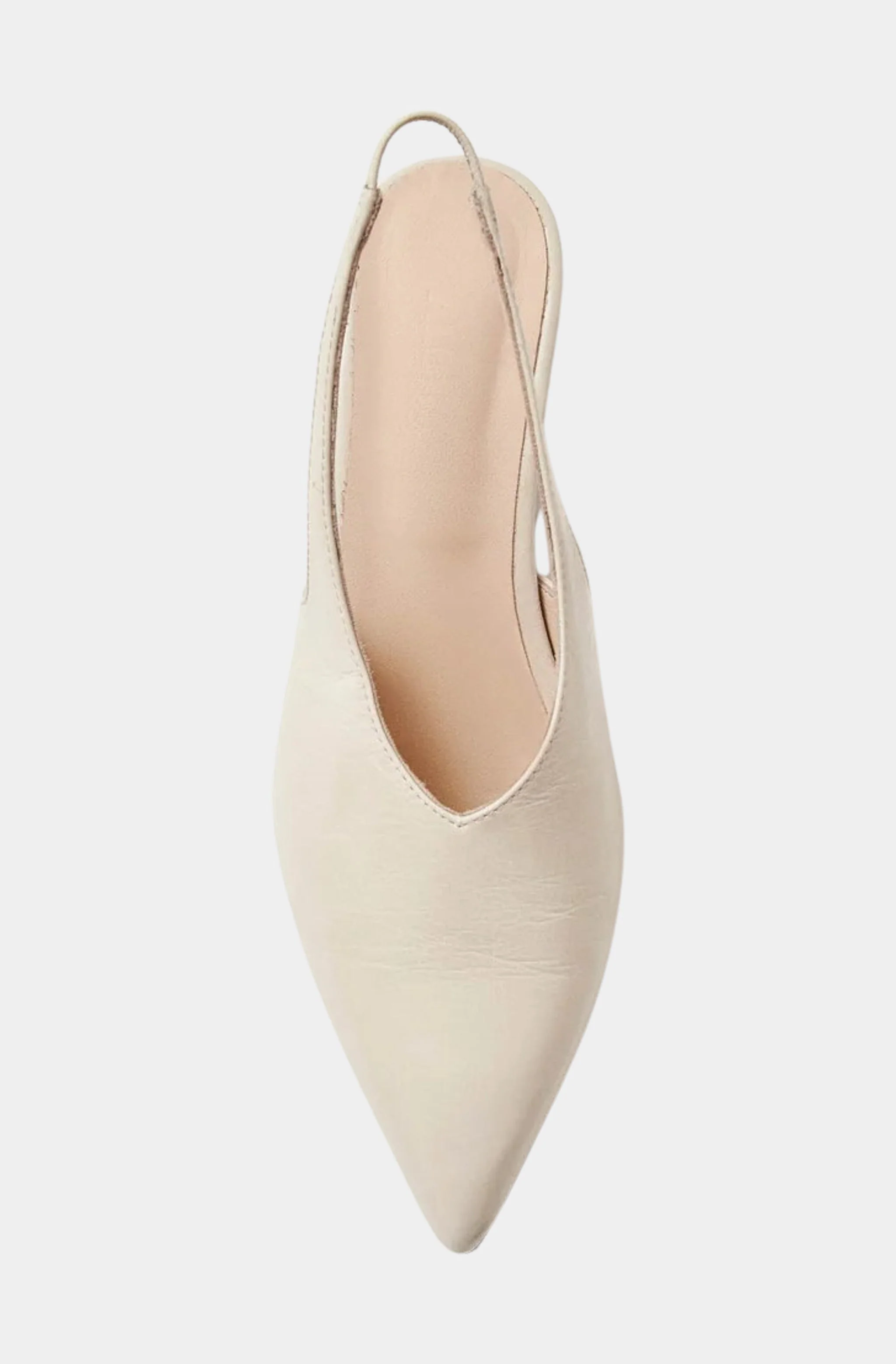 Eros Cream Leather Mules - Image 3