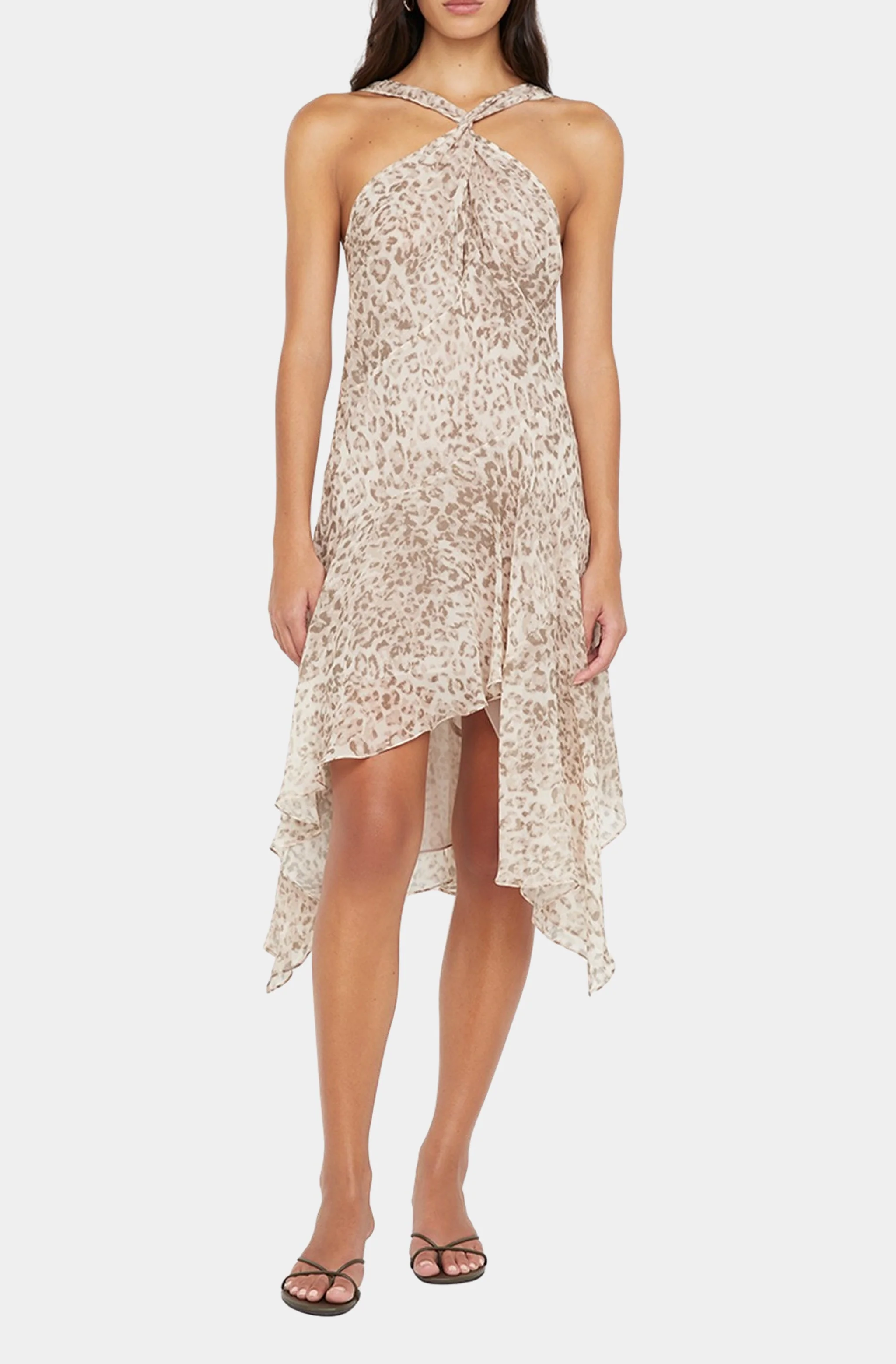 Feline Midi Dress