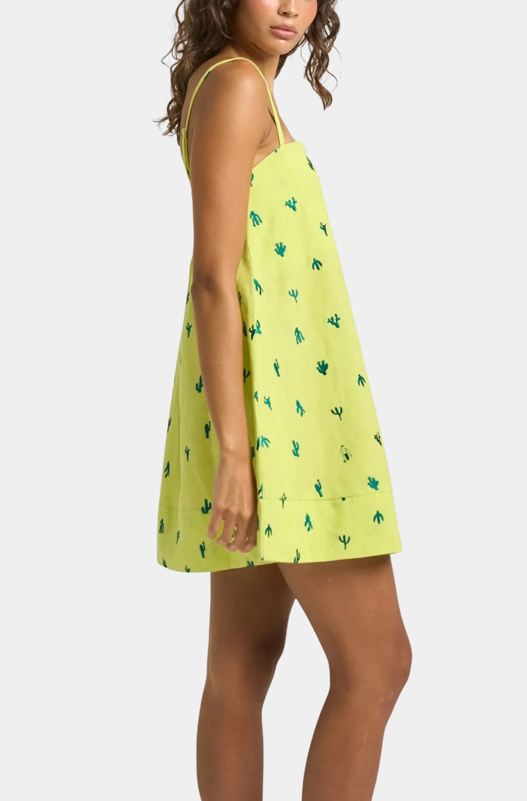 Mini Strappy Trapeze Dress - Image 3