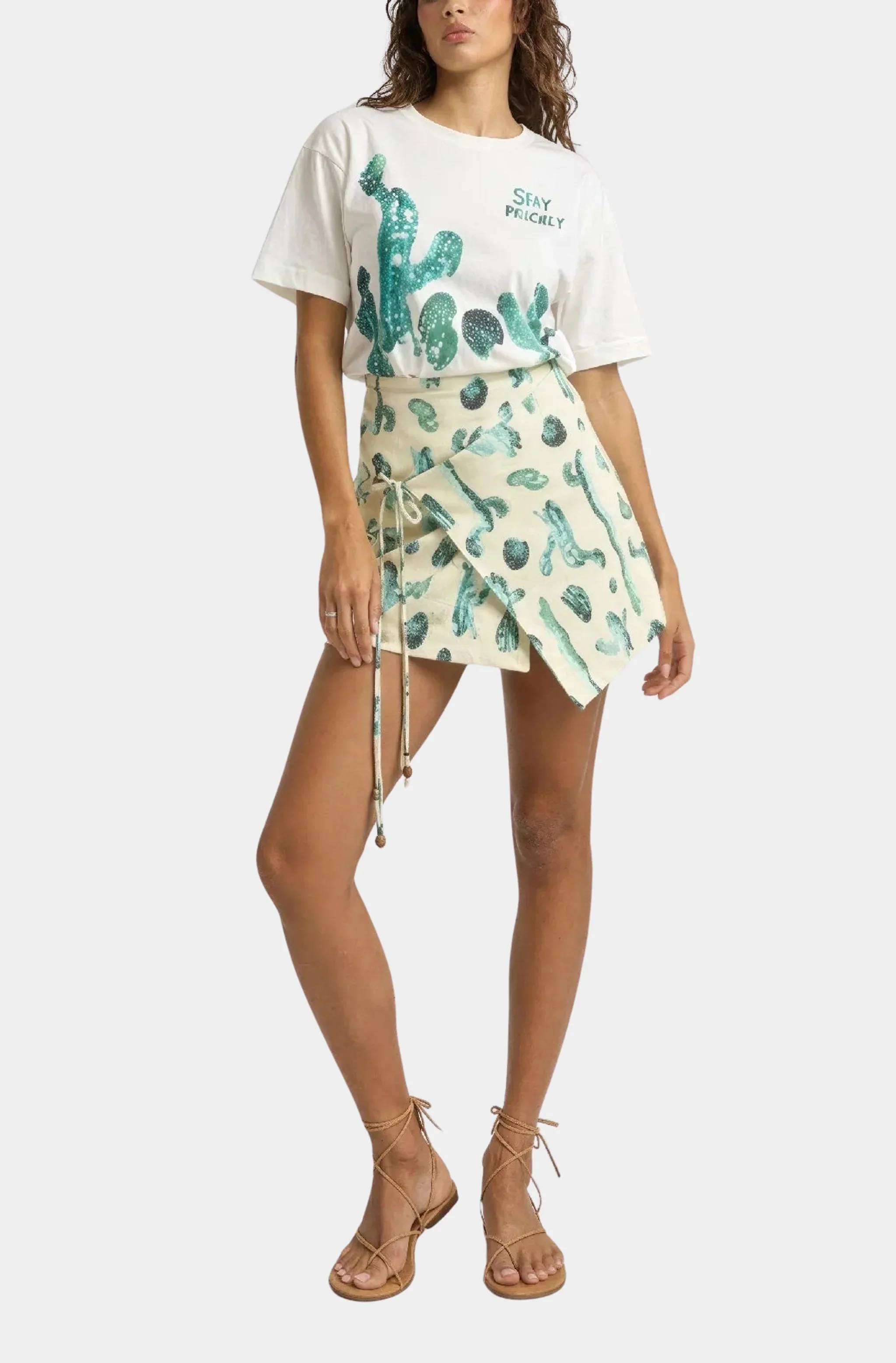 Mini Wrap Skirt