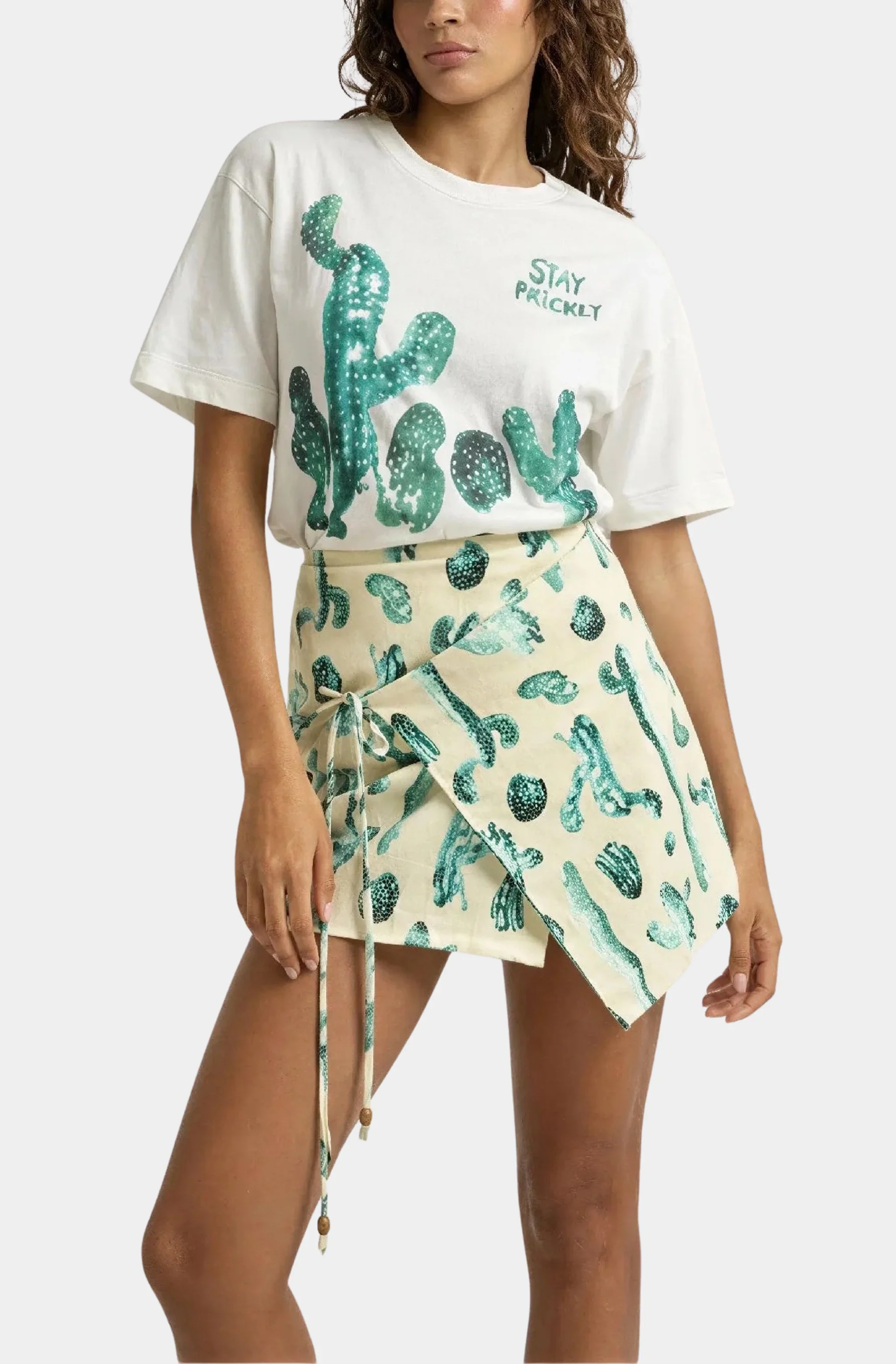 Mini Wrap Skirt - Image 2