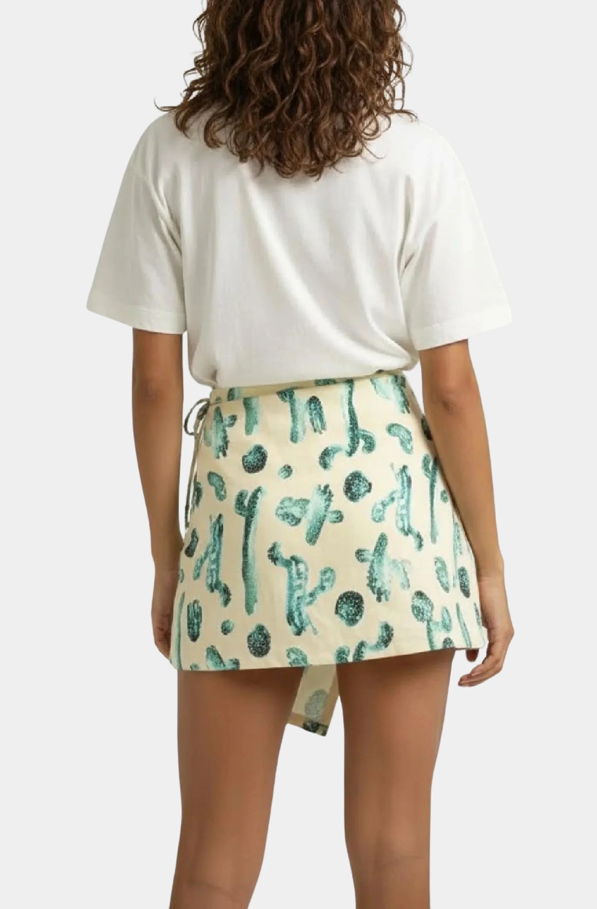 Mini Wrap Skirt - Image 3