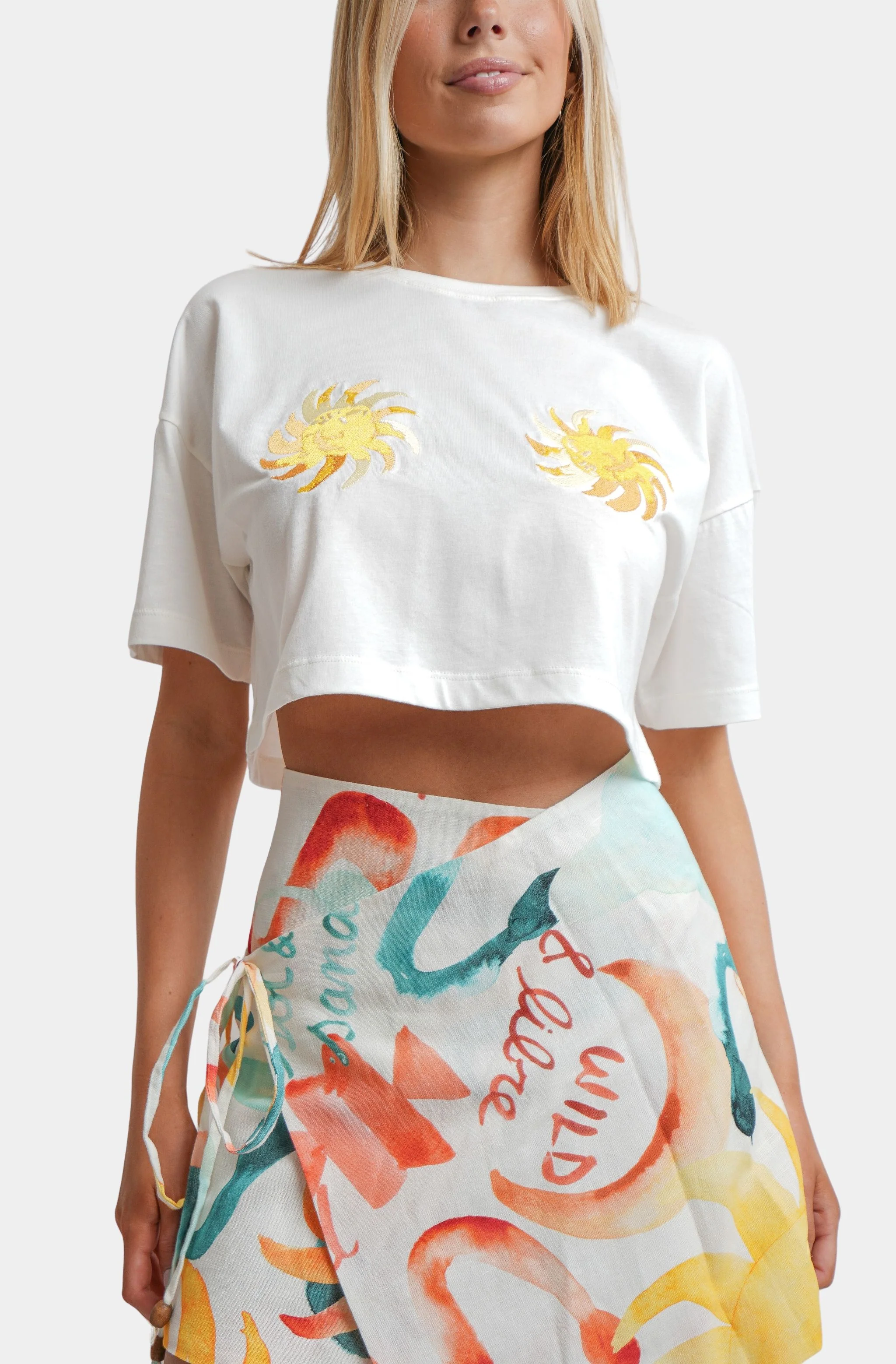 Mini Wrap Skirt - Image 3
