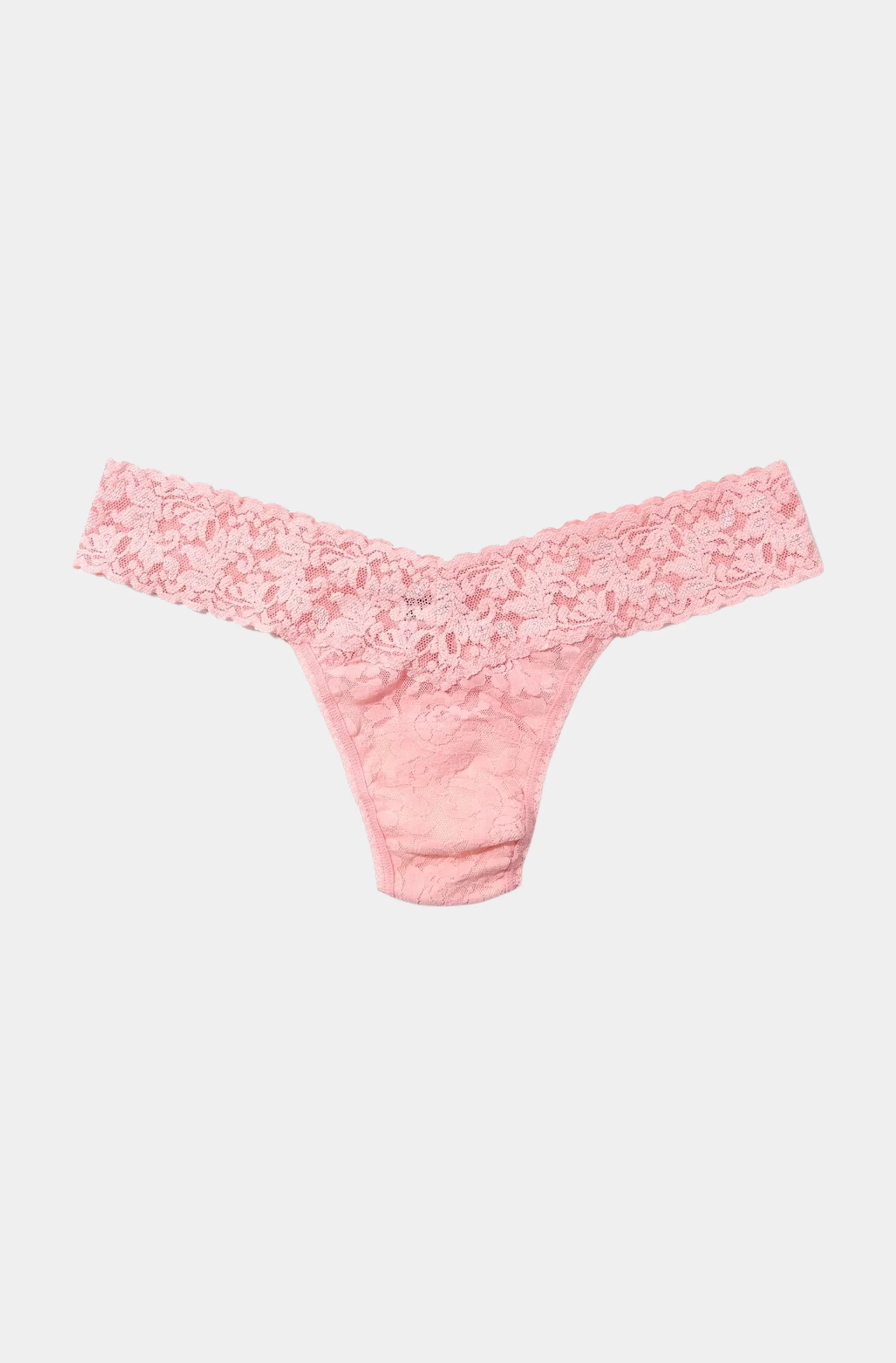 Signature Lace Low Rise Thong