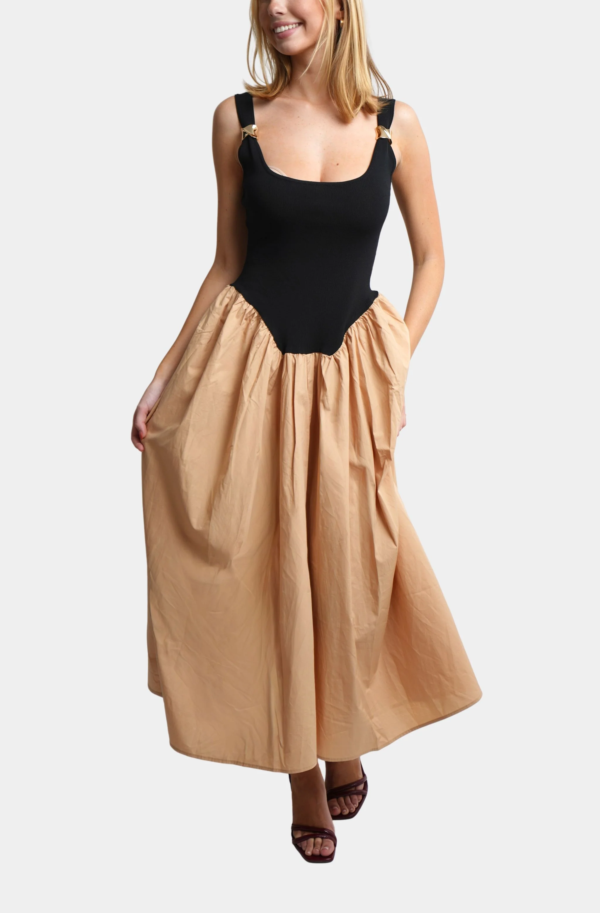 Julia Colourblock Dress