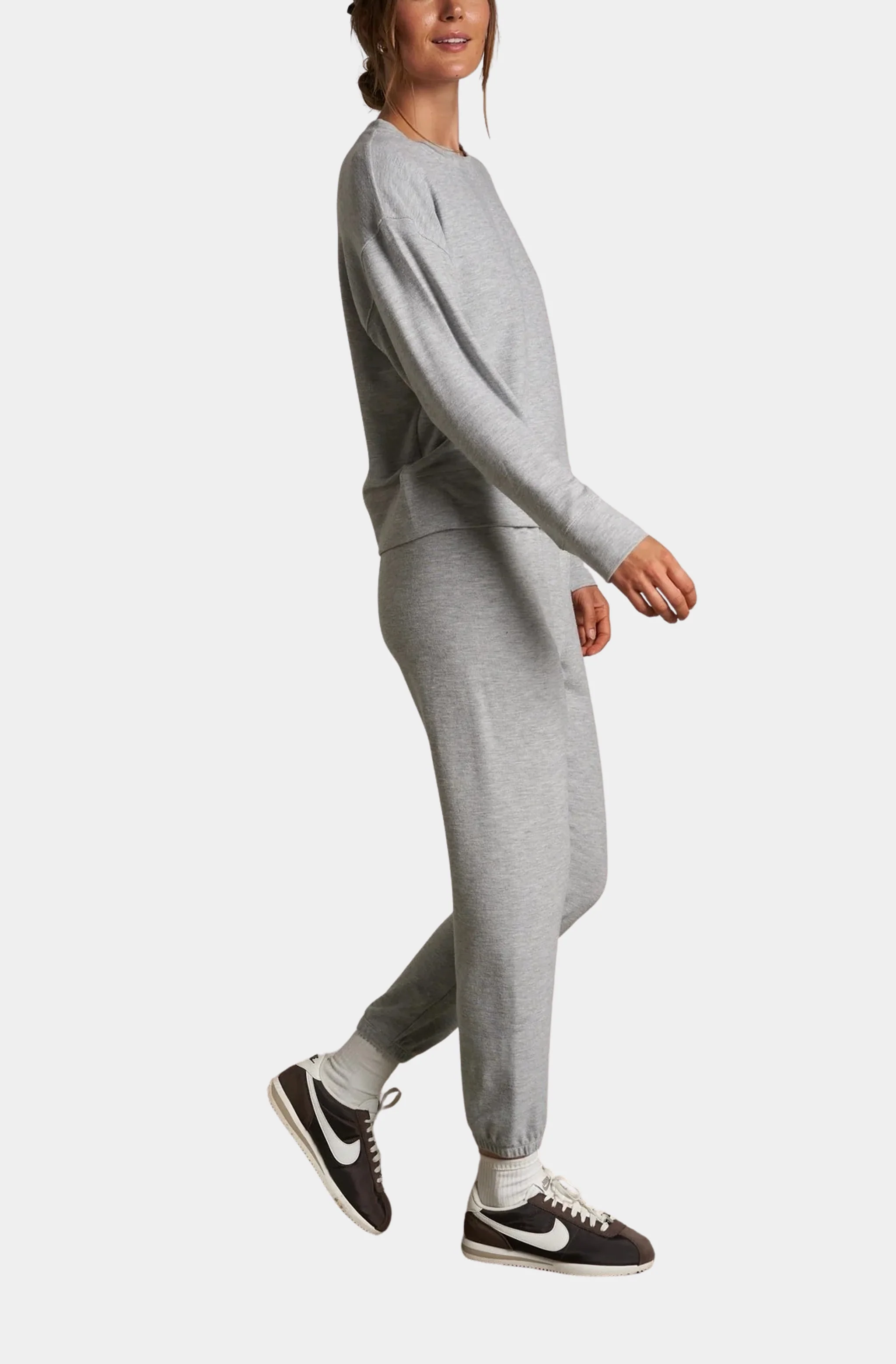 Selma Brushed Sweater Jersey Pullover - Image 2