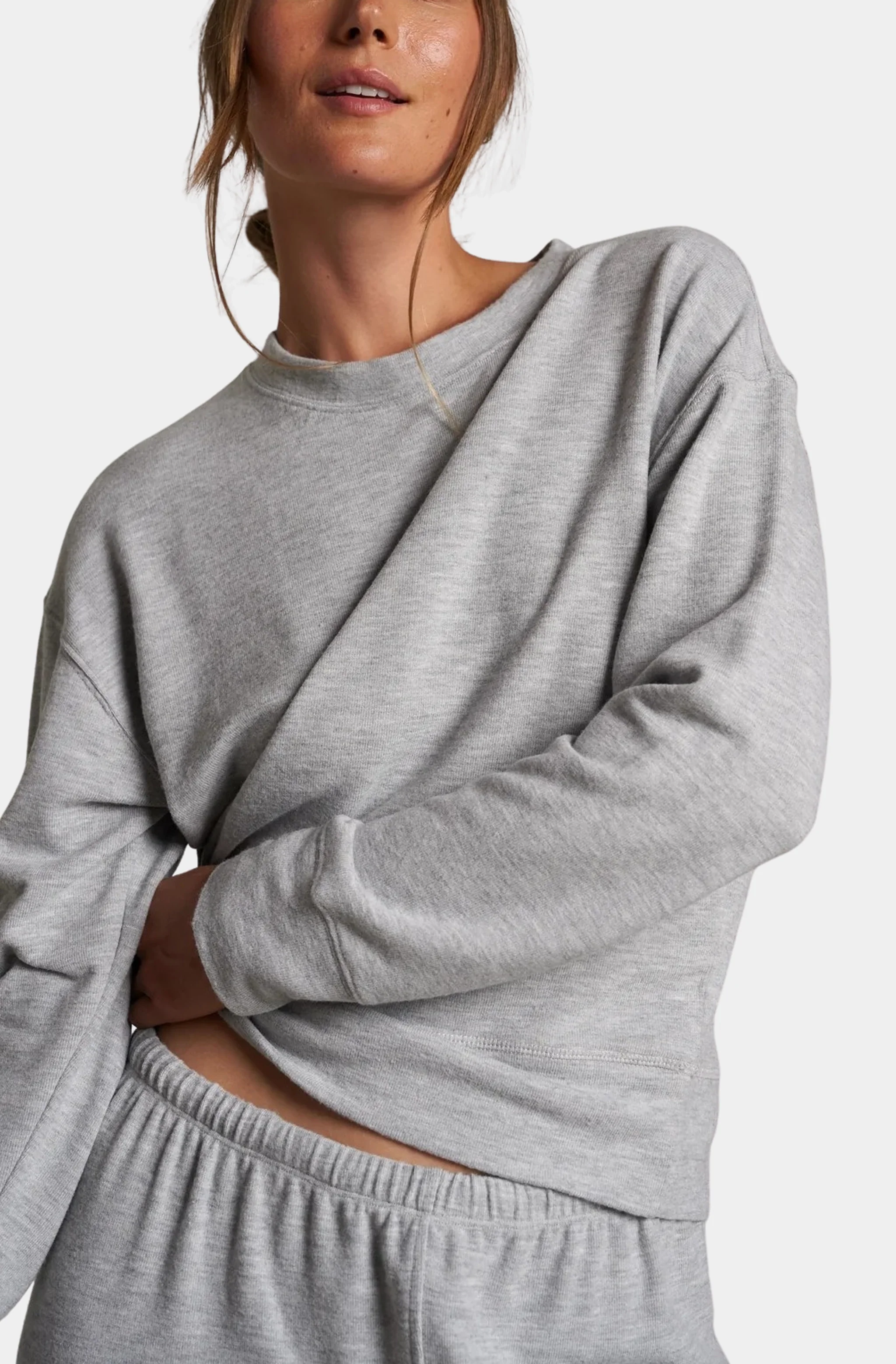 Selma Brushed Sweater Jersey Pullover - Image 3