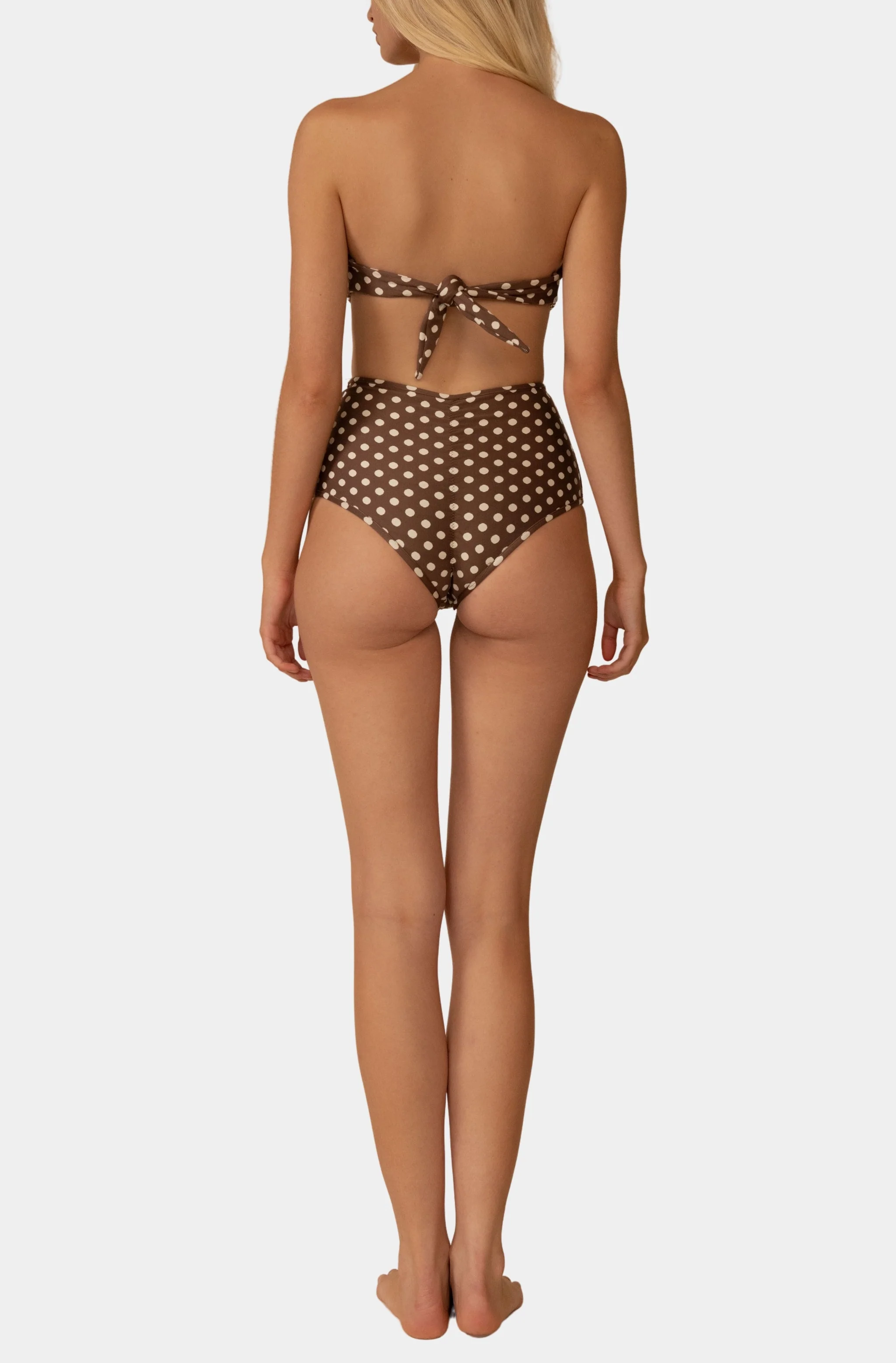Tori Ties Bandeau Bikini Top - Image 3