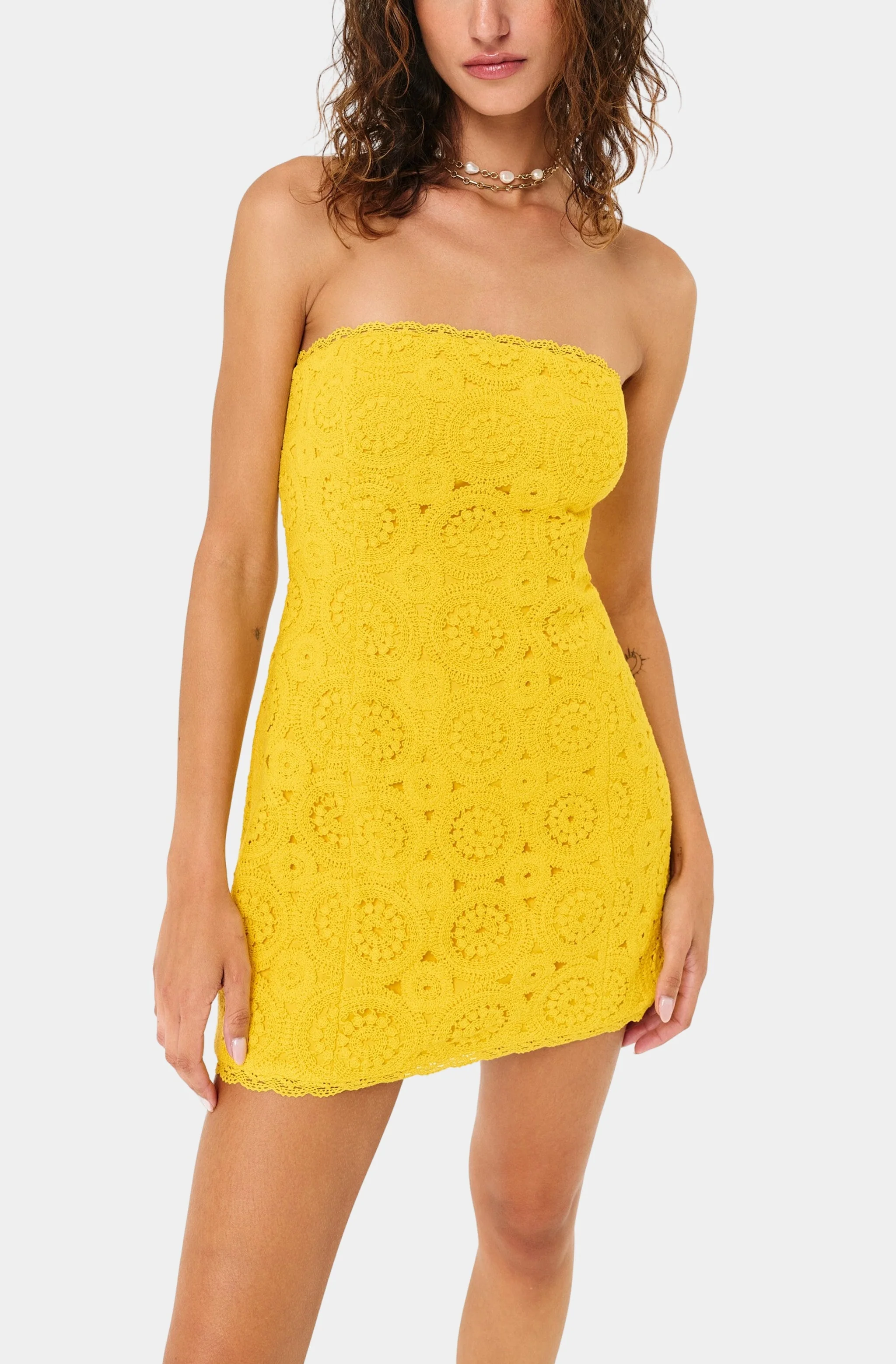 Yareli Crochet Dress - Image 3