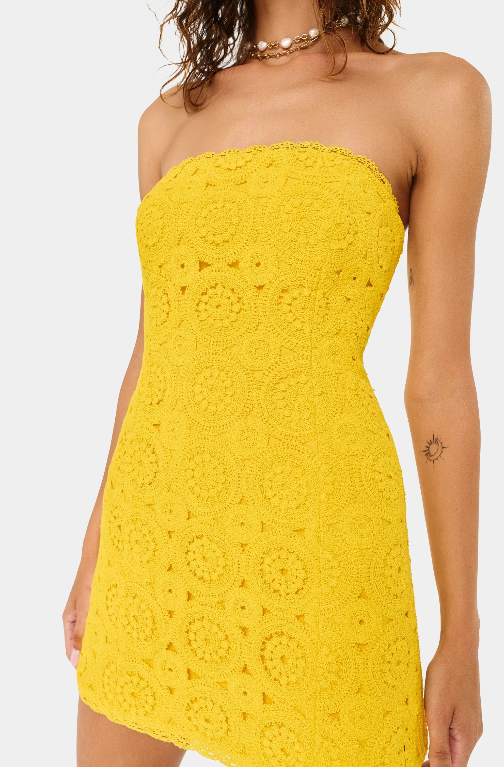 Yareli Crochet Dress - Image 5