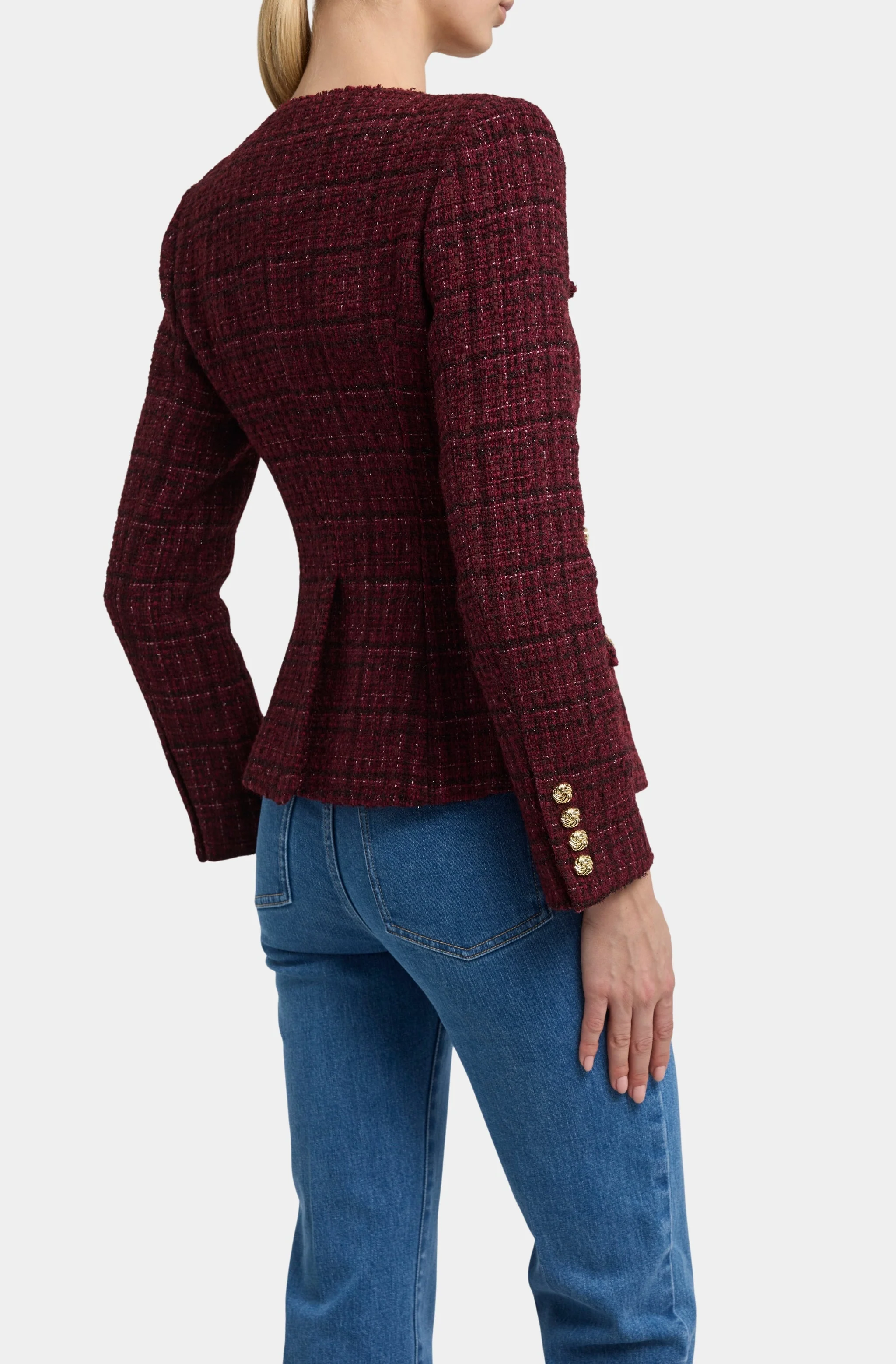 Havana Tweed Jacket - Image 3