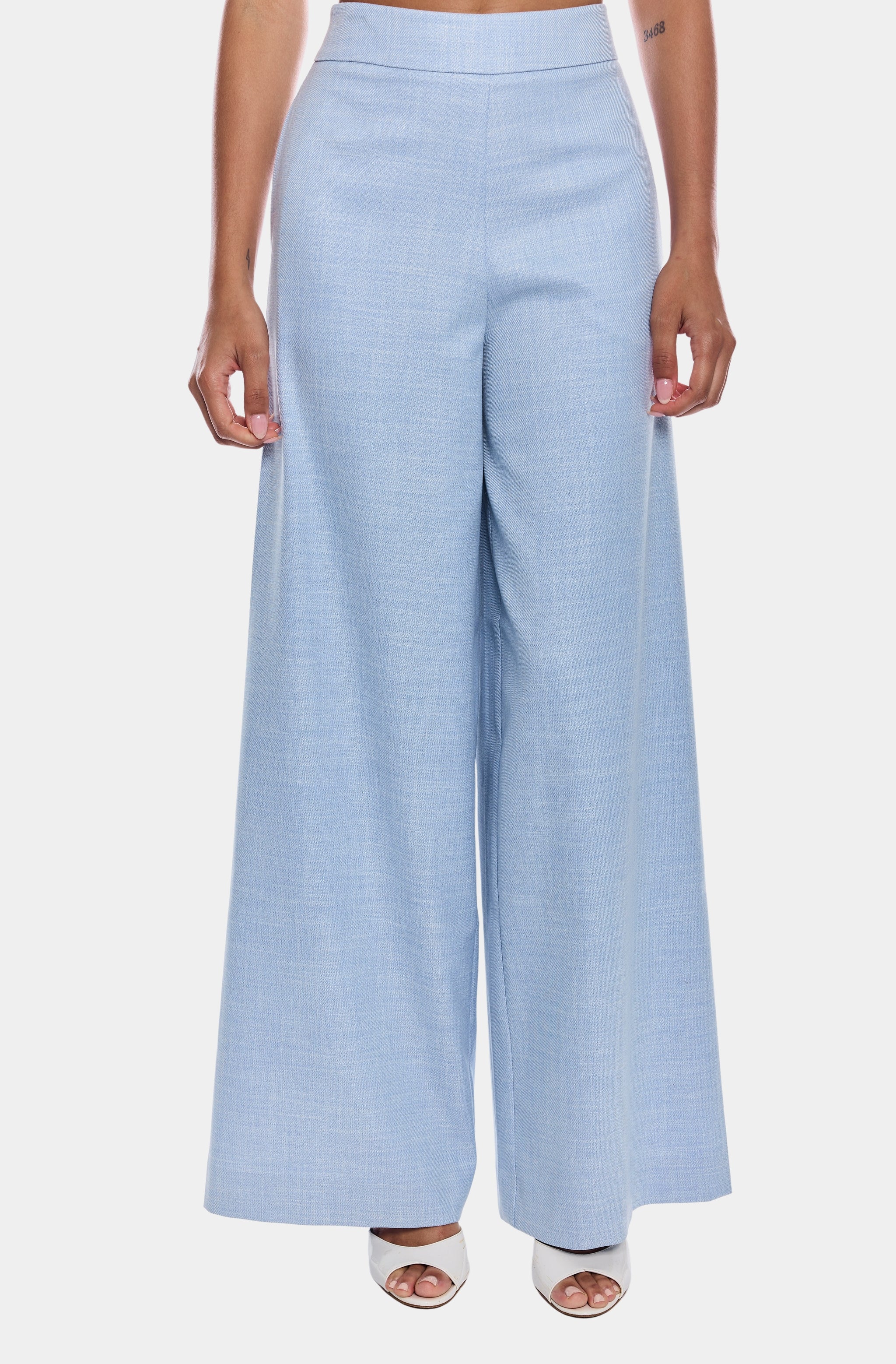 Magda Chambray Suiting Pants - Image 2