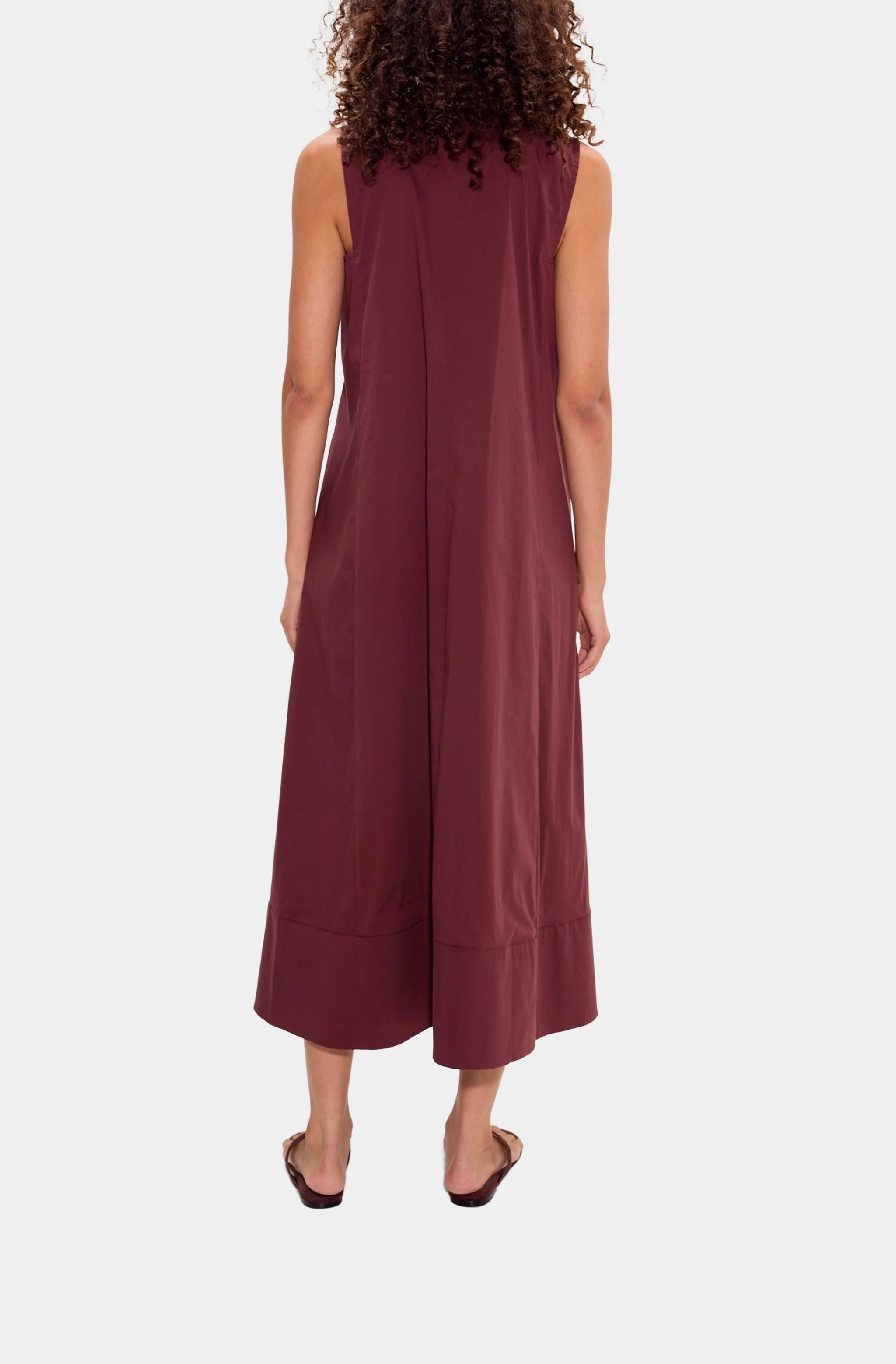Mar Crochet Poplin Dress - Image 3