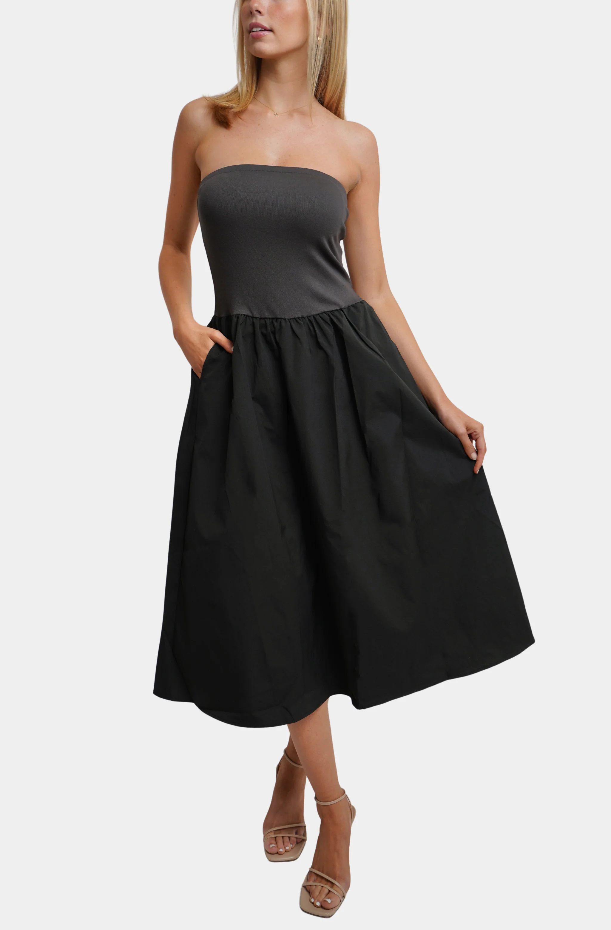 The Tube Top Midi Dress - Image 3