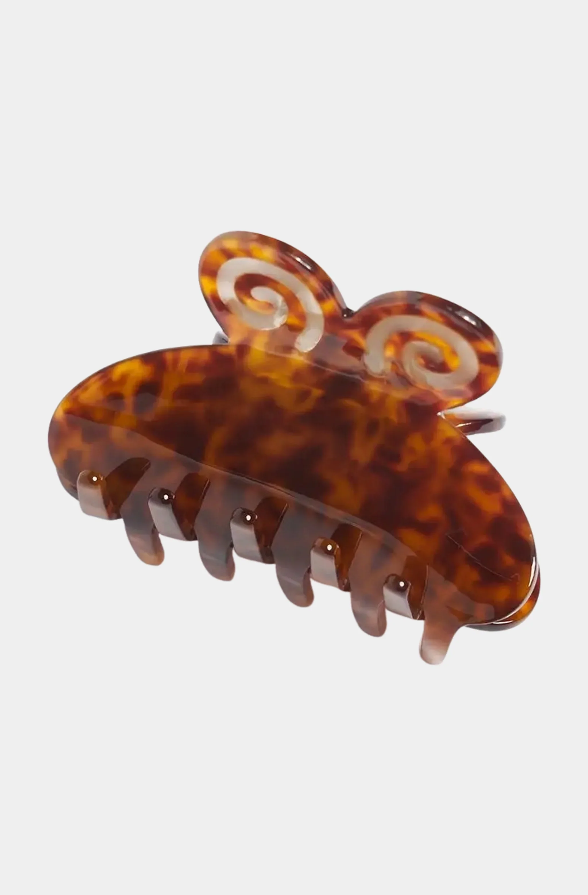 Mariposa Spiral Butterfly Hair Claw Clip