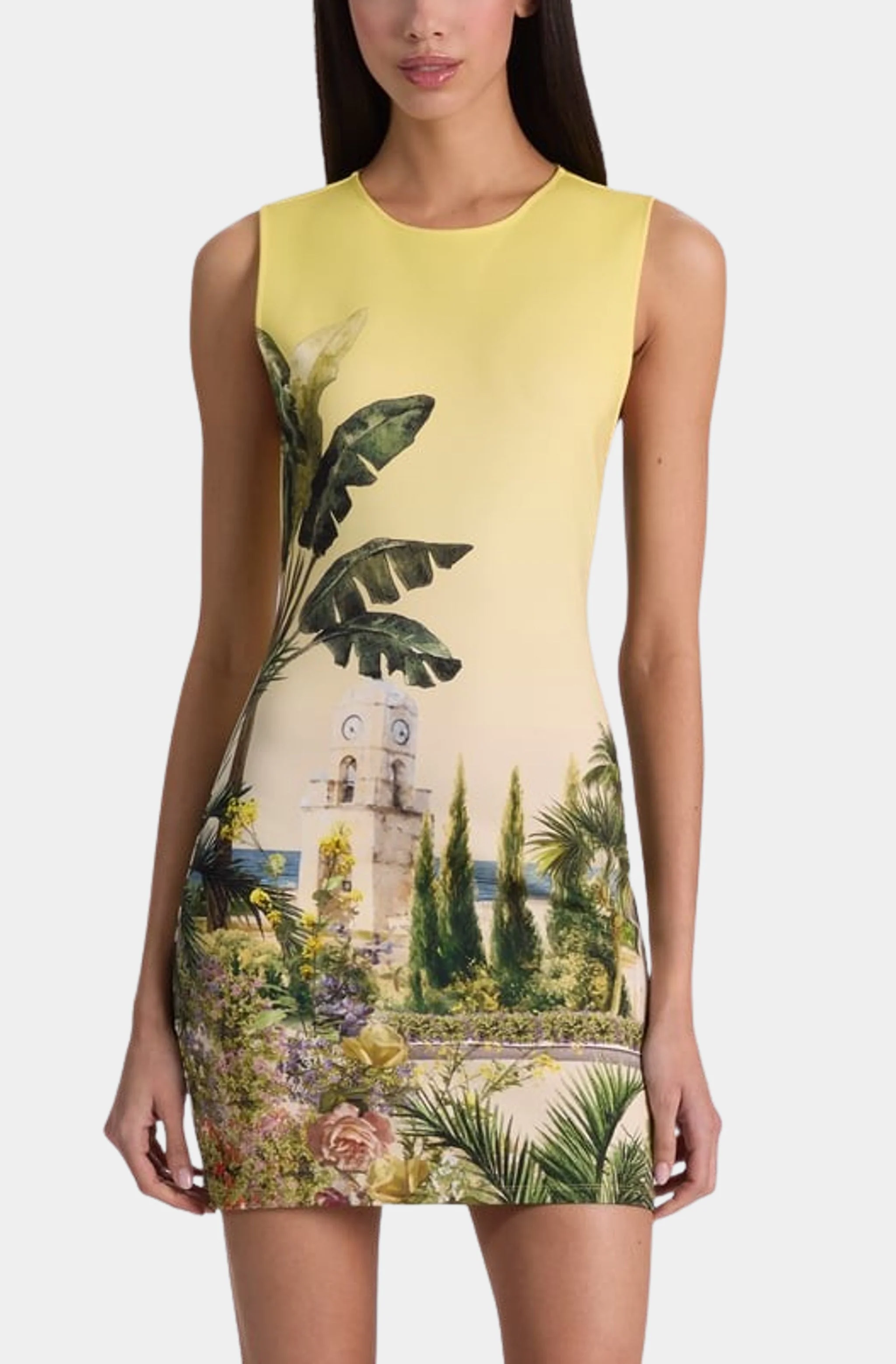 Wynell Fitted Mini Dress - Image 3