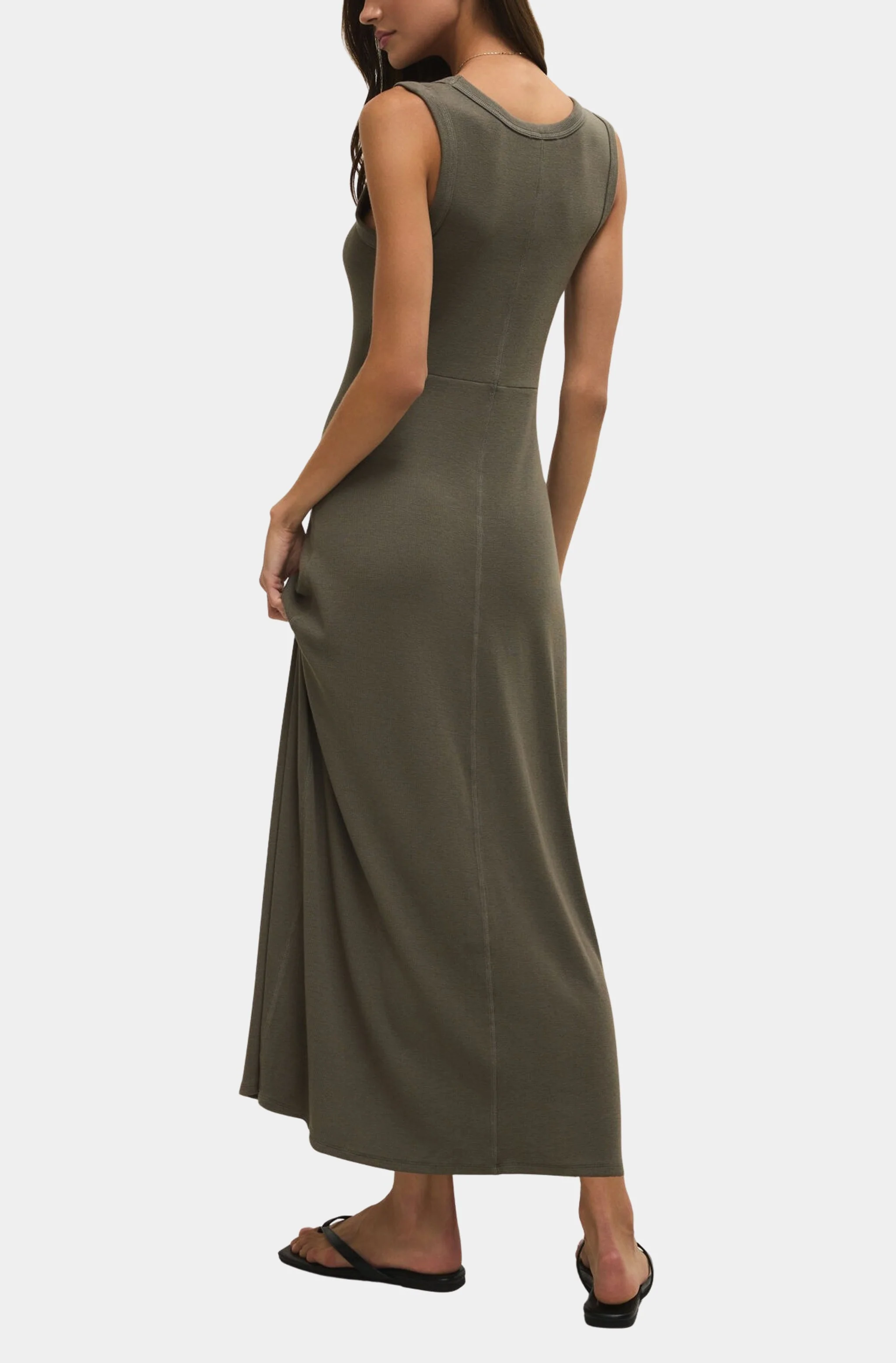 Linden Rib Midi Dress - Image 2