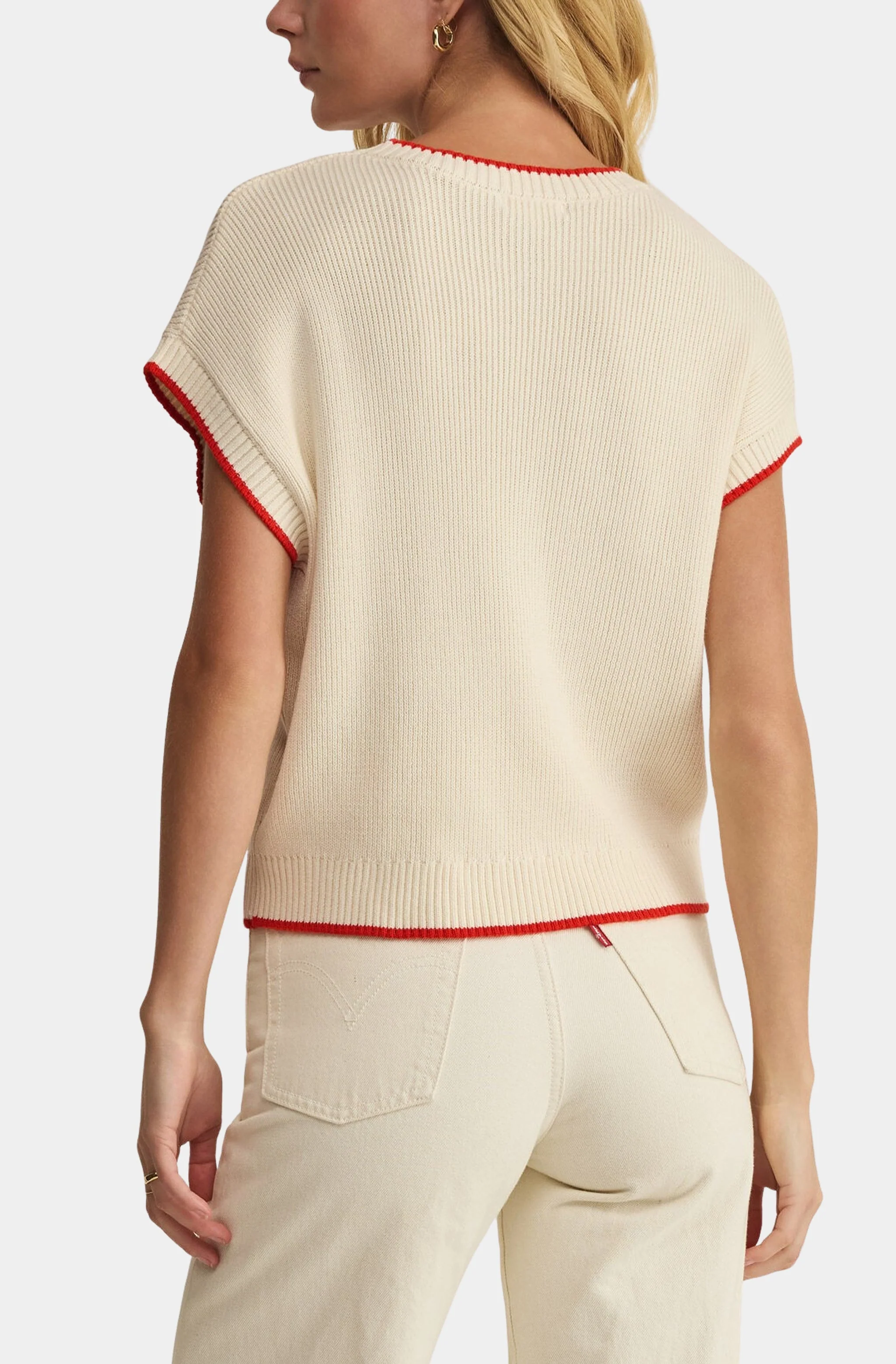 Sleeveless Patriot Sweater - Image 2